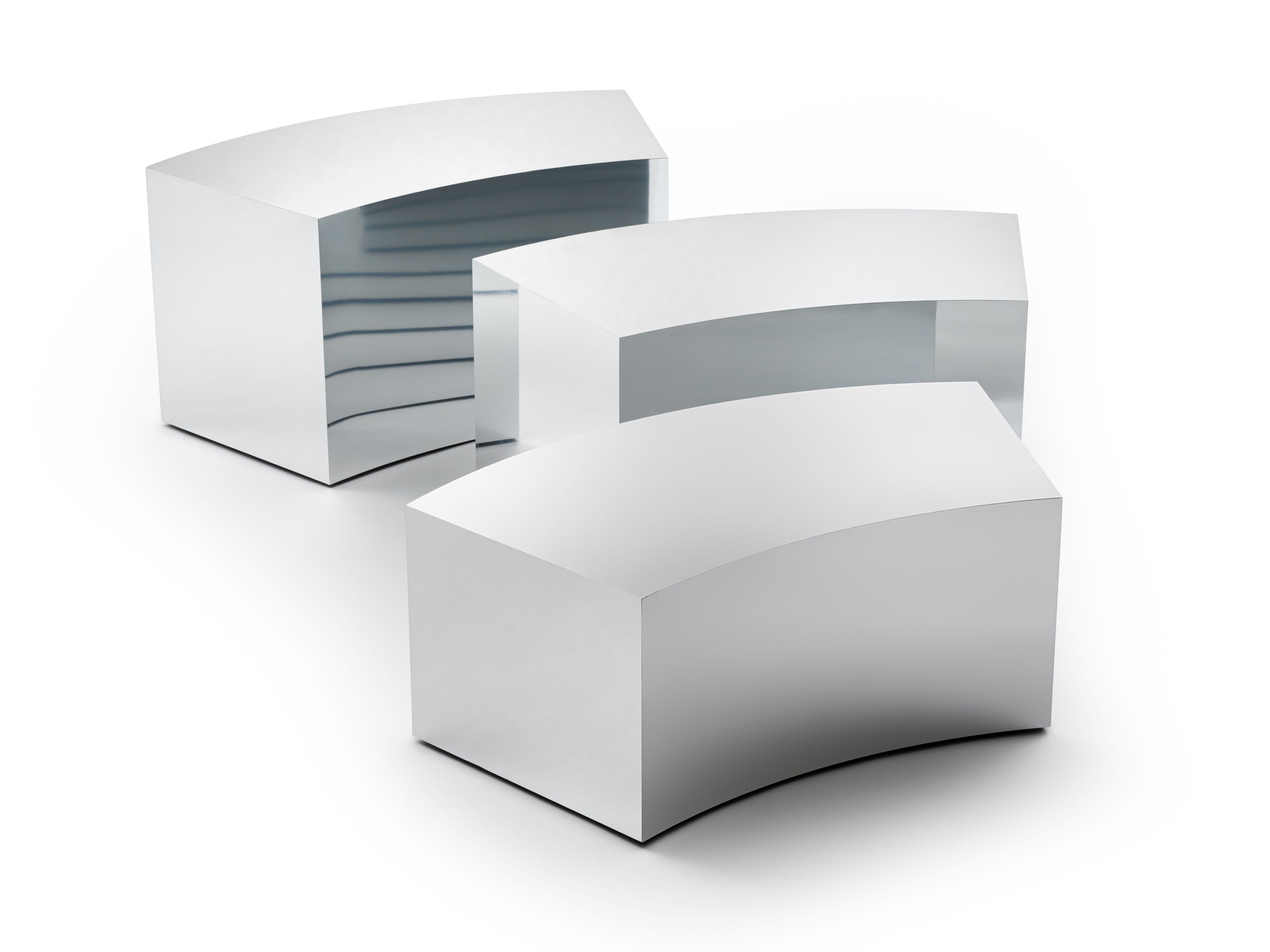 ARCH by Gallotti&Radice - Tavolino basso in alluminio