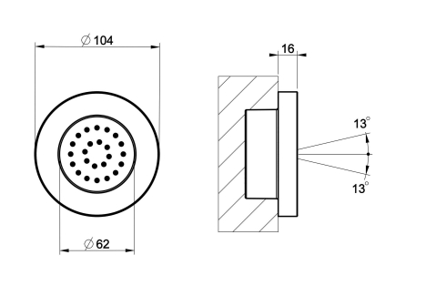 Dimensions PERLE PF57172