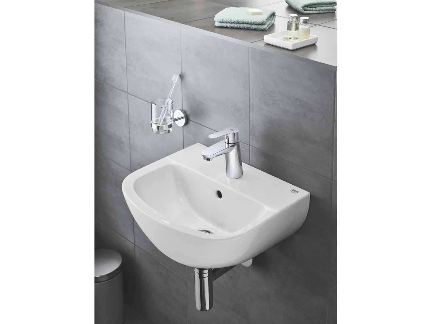 BAUEDGE by Grohe - Miscelatore per lavabo da piano monocomando - 2