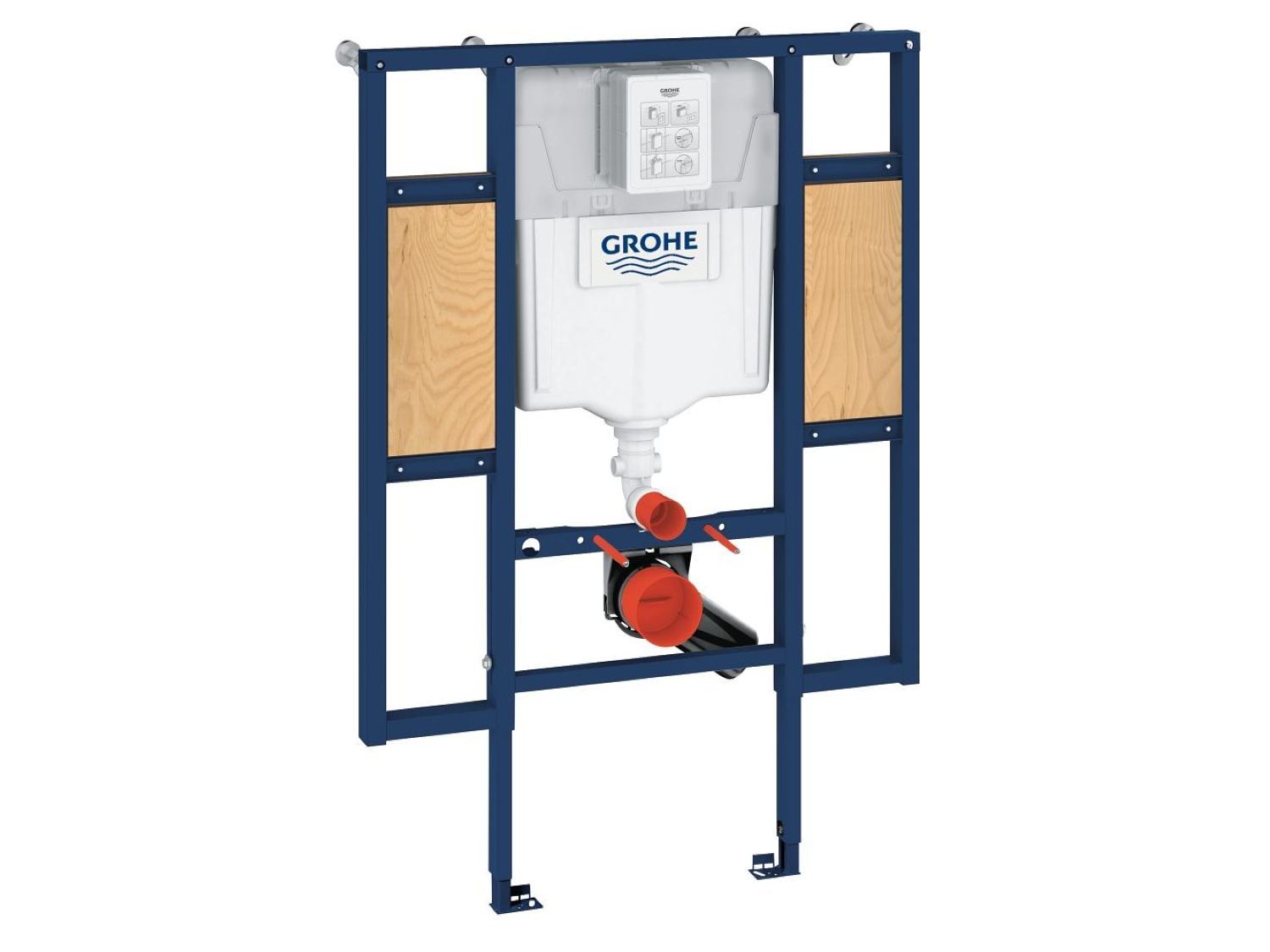 RAPID SL by Grohe - Cassetta di scarico / Supporto per sanitari per disabili