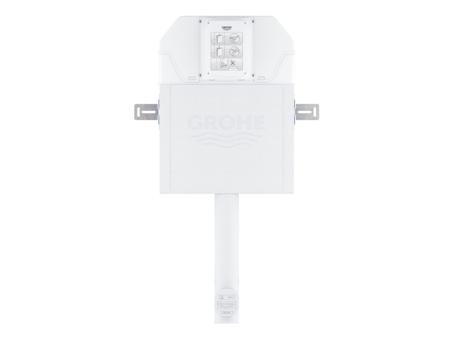 SOLO SLIM by Grohe - Cassetta di scarico da incasso - 3