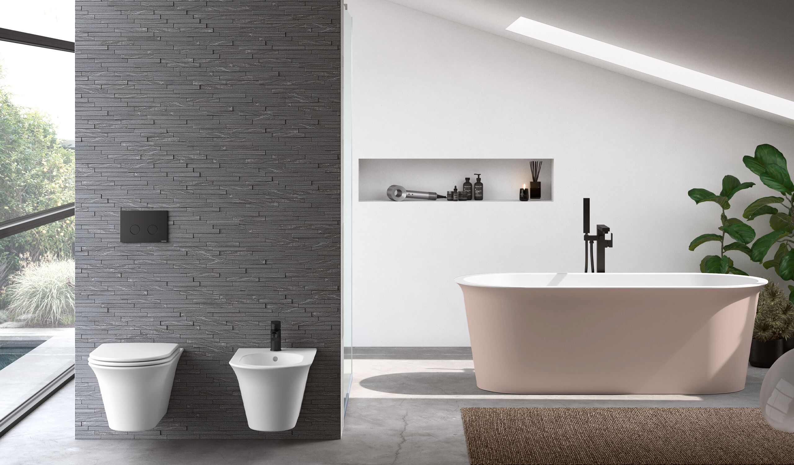 AVIGO by Gruppo Geromin - Bidet sospeso in ceramica - 3