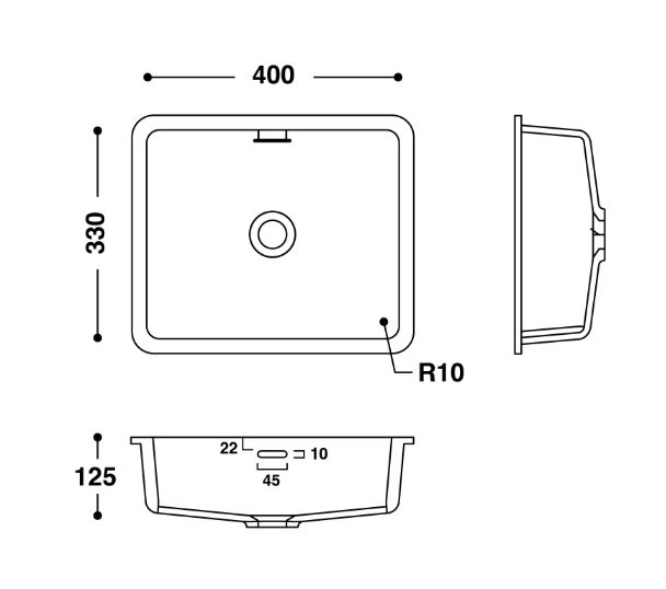 Dimensioni RCB4033