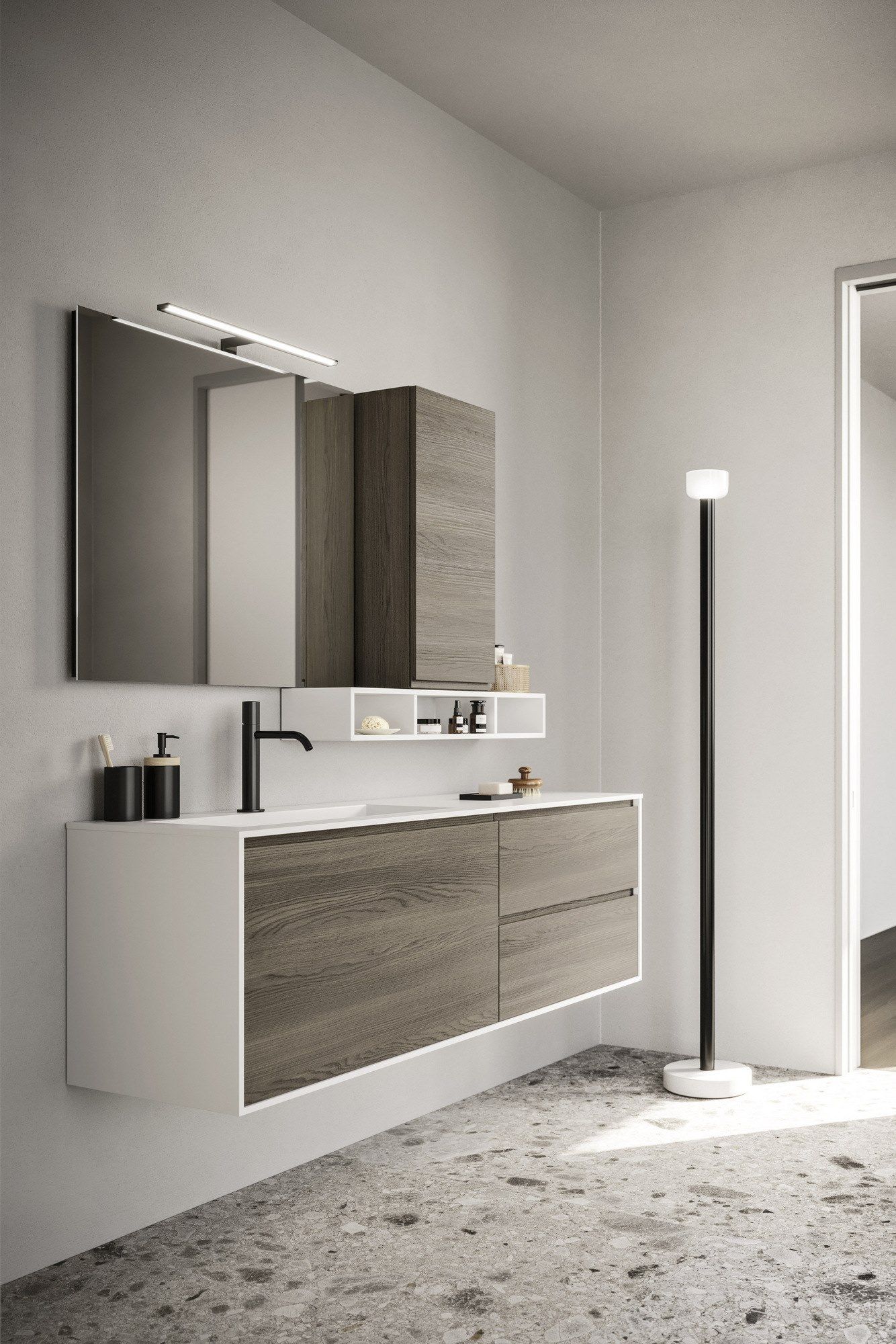 HO.ME PLUS J 48 by Arbi Arredobagno - Arredo bagno completo - 2