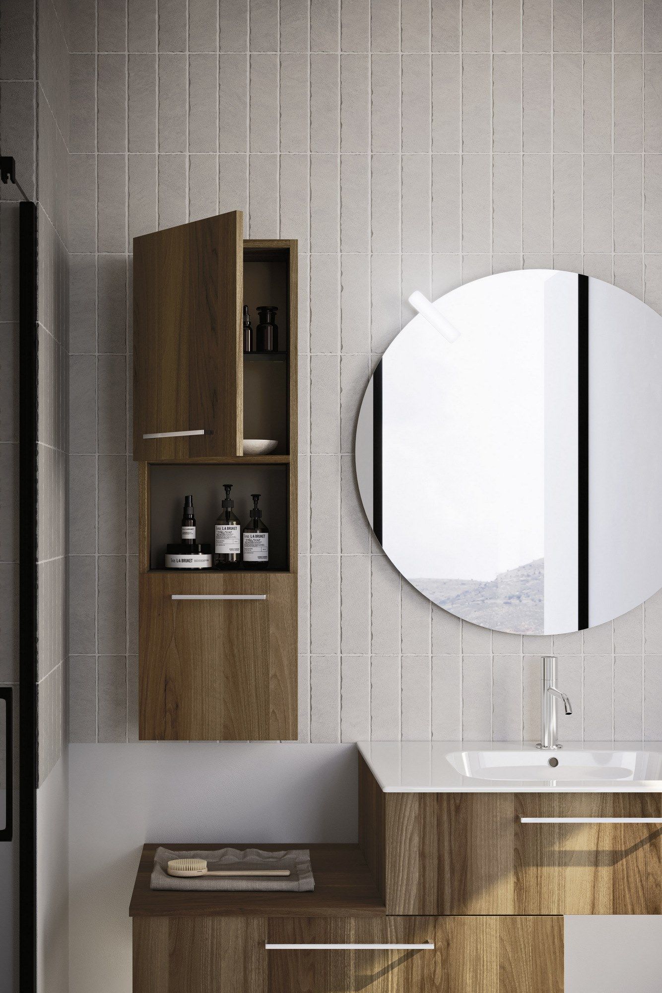 HO.ME PLUS LISCIO 58 by Arbi Arredobagno - Arredo bagno completo - 3