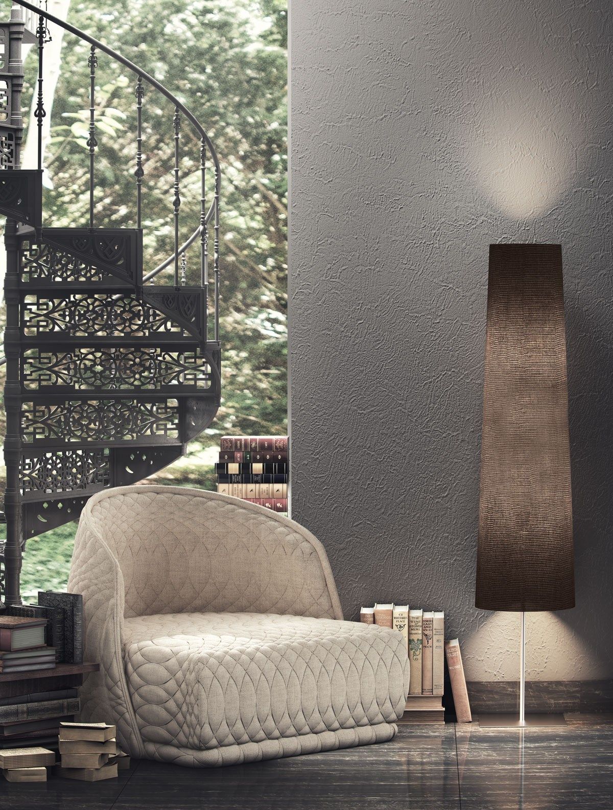 HOTEL Floor lamp By Alma light