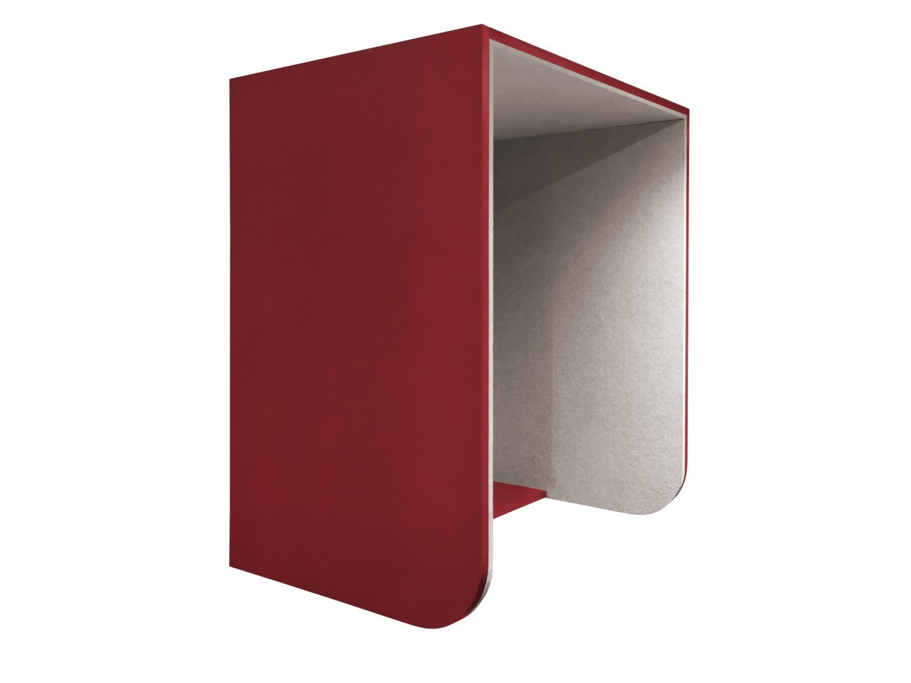 Acoustic wall-mounted phone booth HOXTON By Meavo