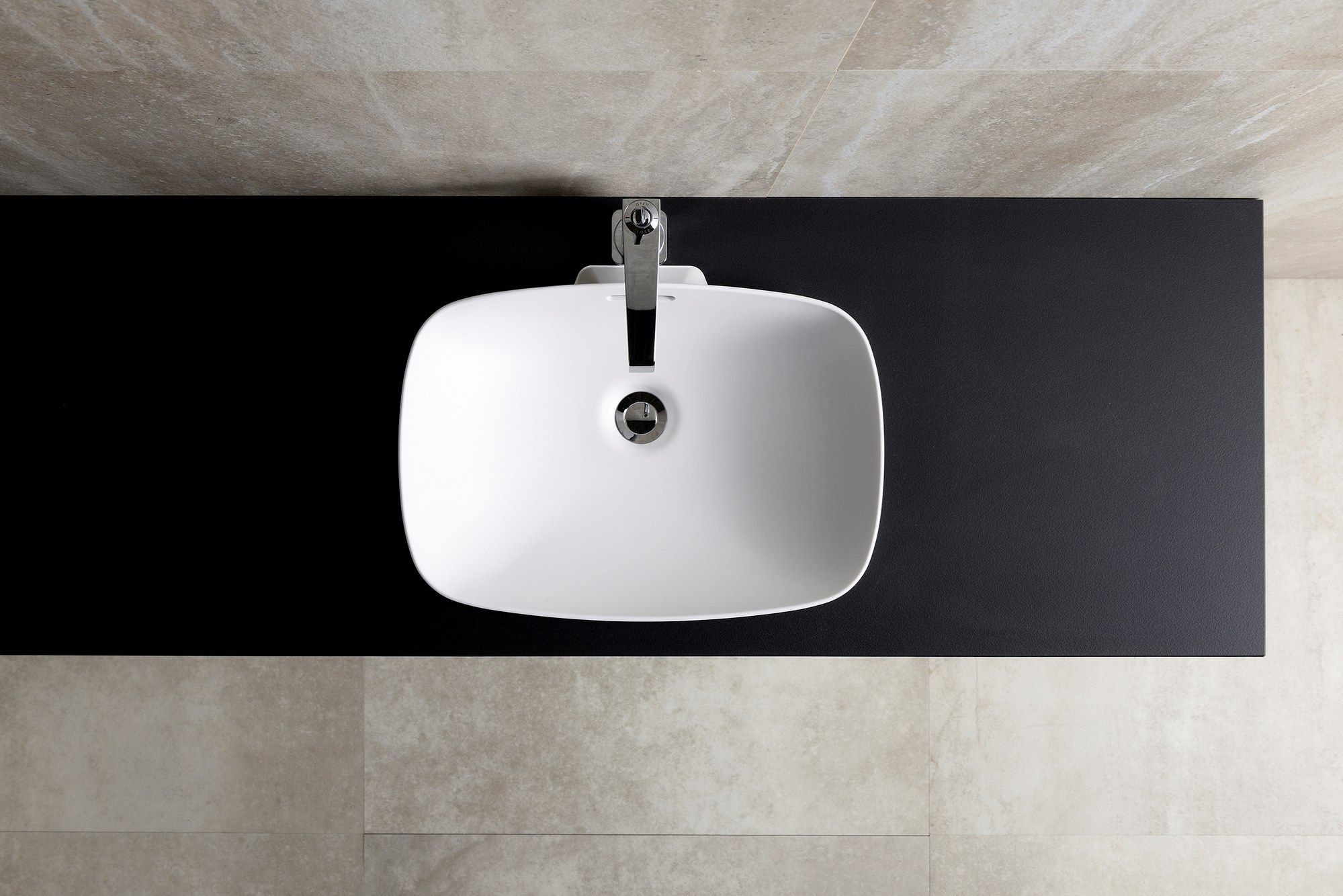 HV3852 by YOSHIMOTO - Lavabo da incasso soprapiano rettangolare - 2