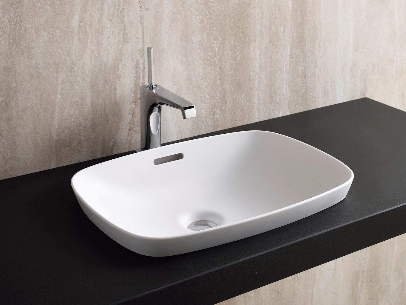 HV3852 by YOSHIMOTO - Lavabo da incasso soprapiano rettangolare