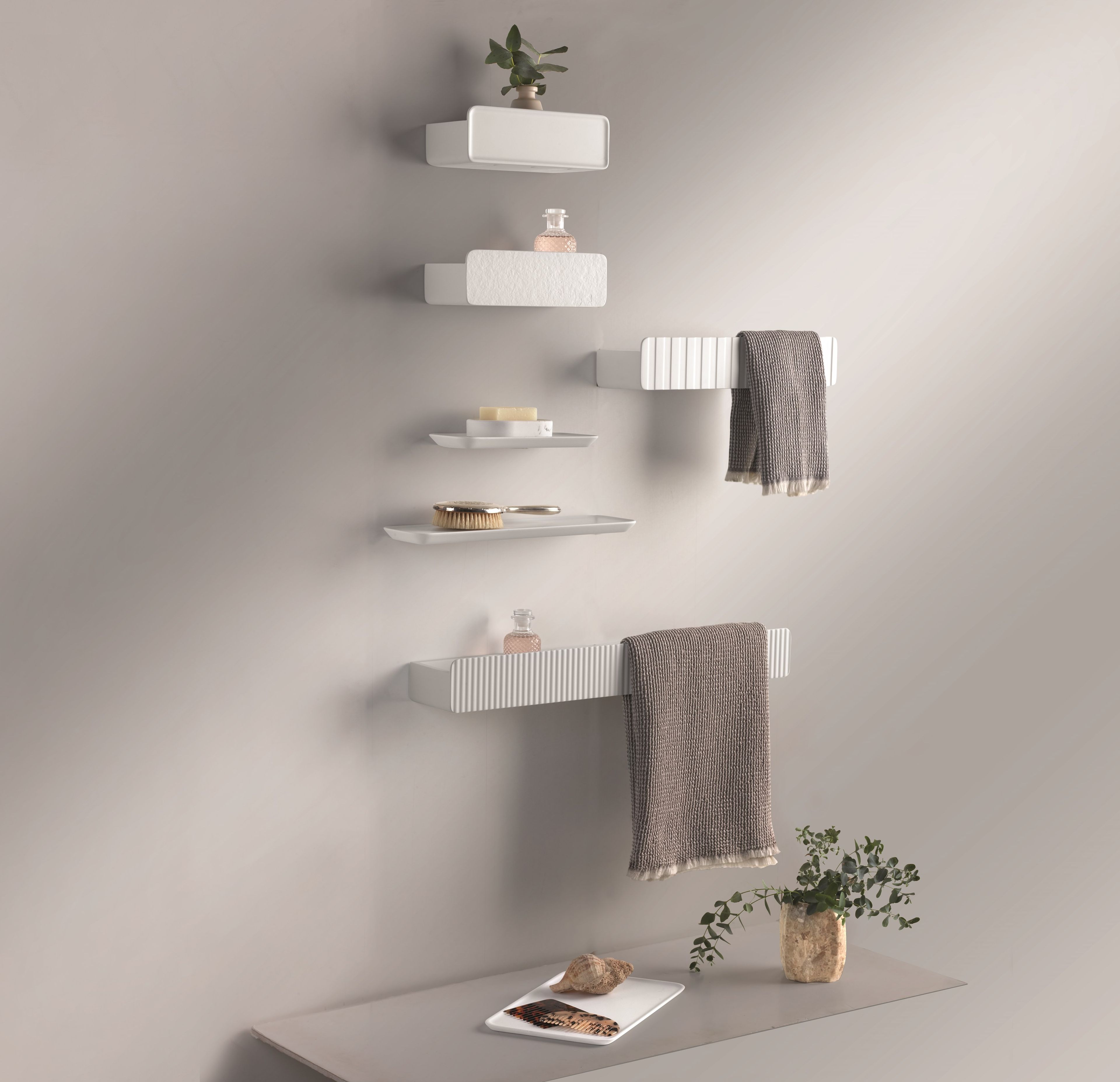 HYLLA | Mensola bagno by Fiora - Mensola bagno in poliuretano - 3