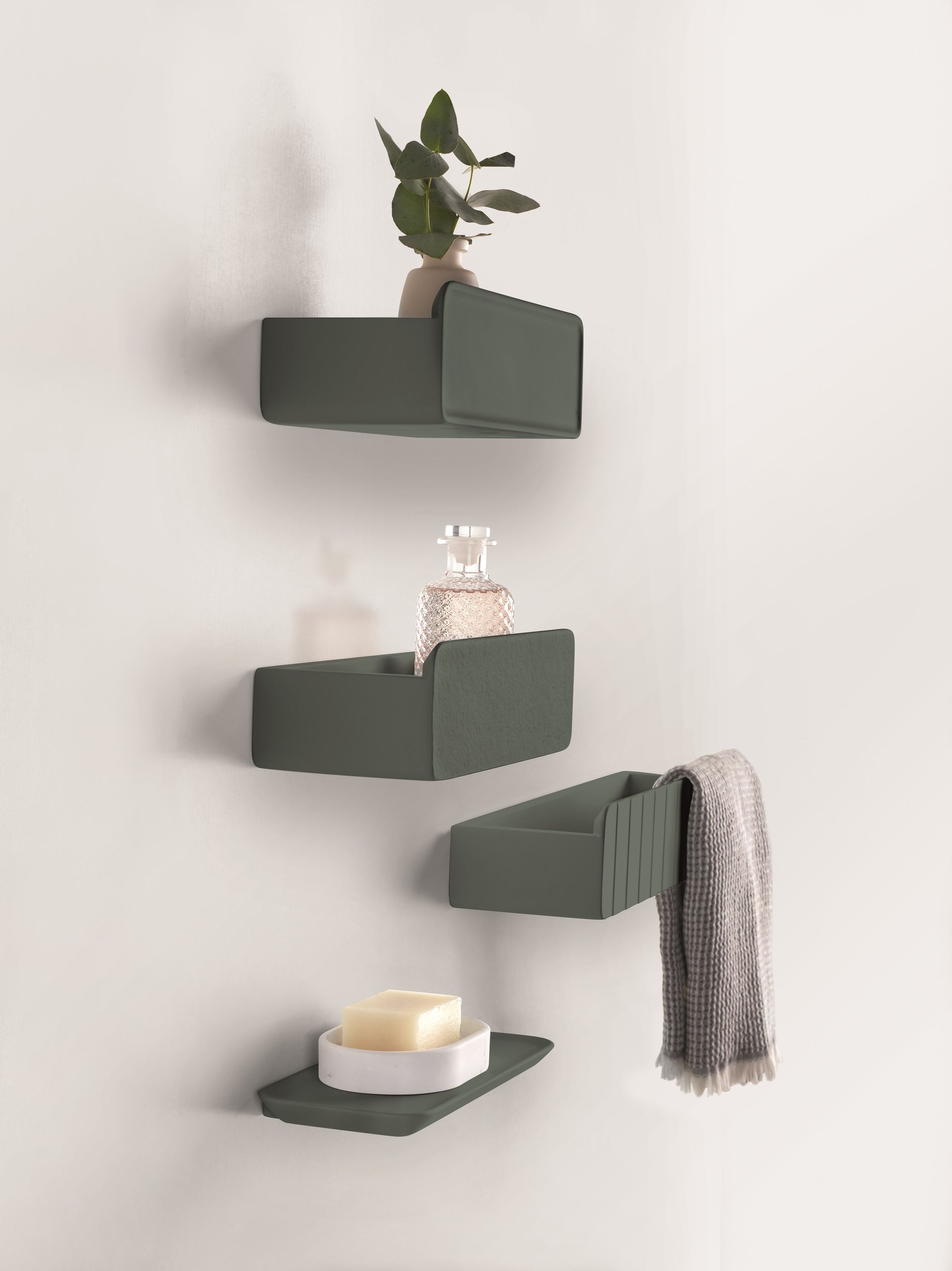 HYLLA | Mensola bagno by Fiora - Mensola bagno in poliuretano - 4