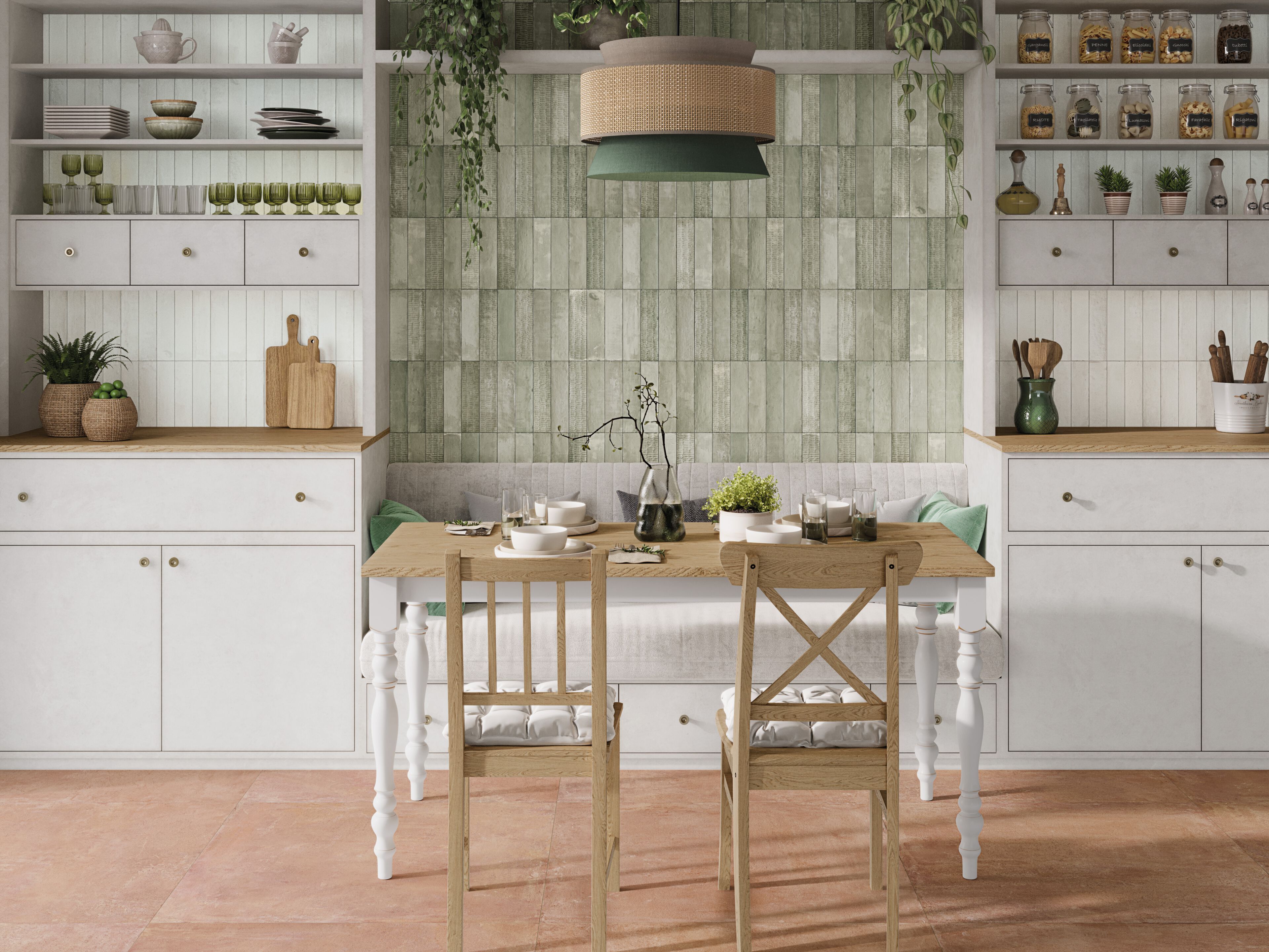 LAGOON by Harmony - Pavimento/rivestimento in ceramica a pasta bianca per interni - 5