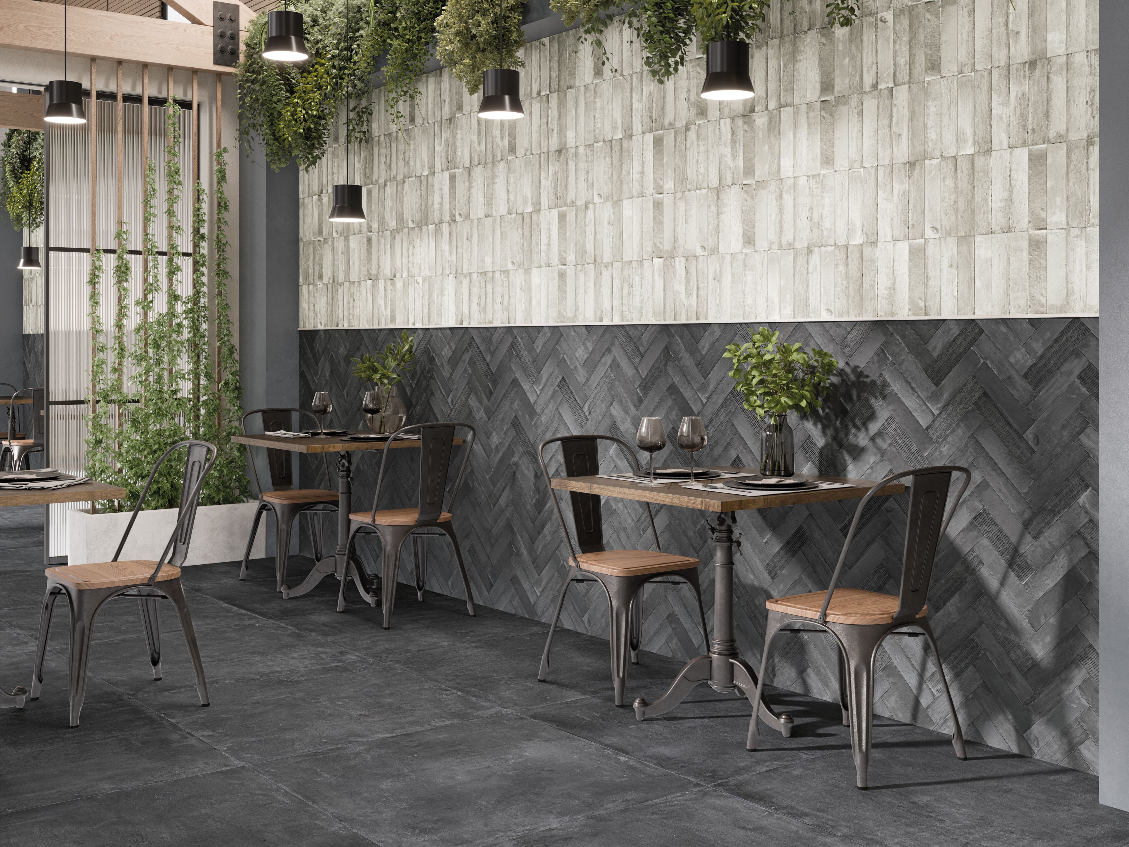 LAGOON by Harmony - Pavimento/rivestimento in ceramica a pasta bianca per interni - 6