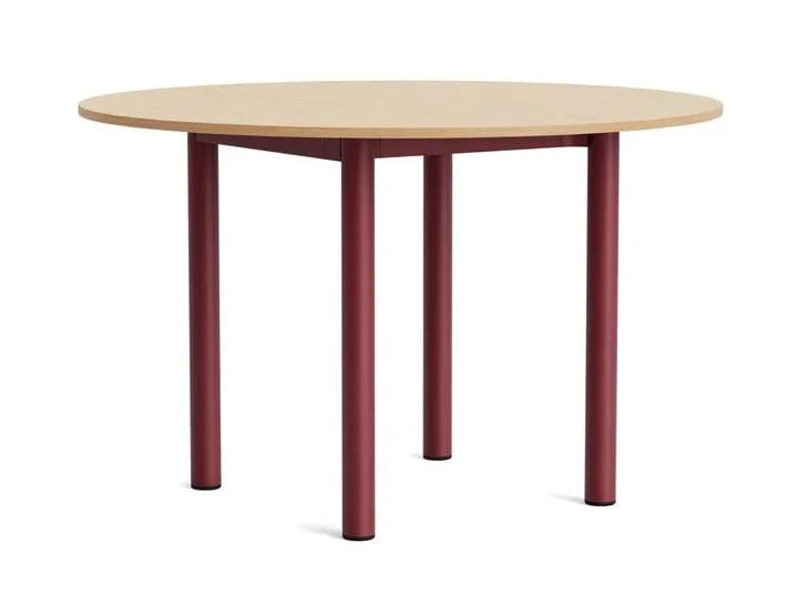 ANNEX - Ø120 - TOP OAK - ALU LEGS