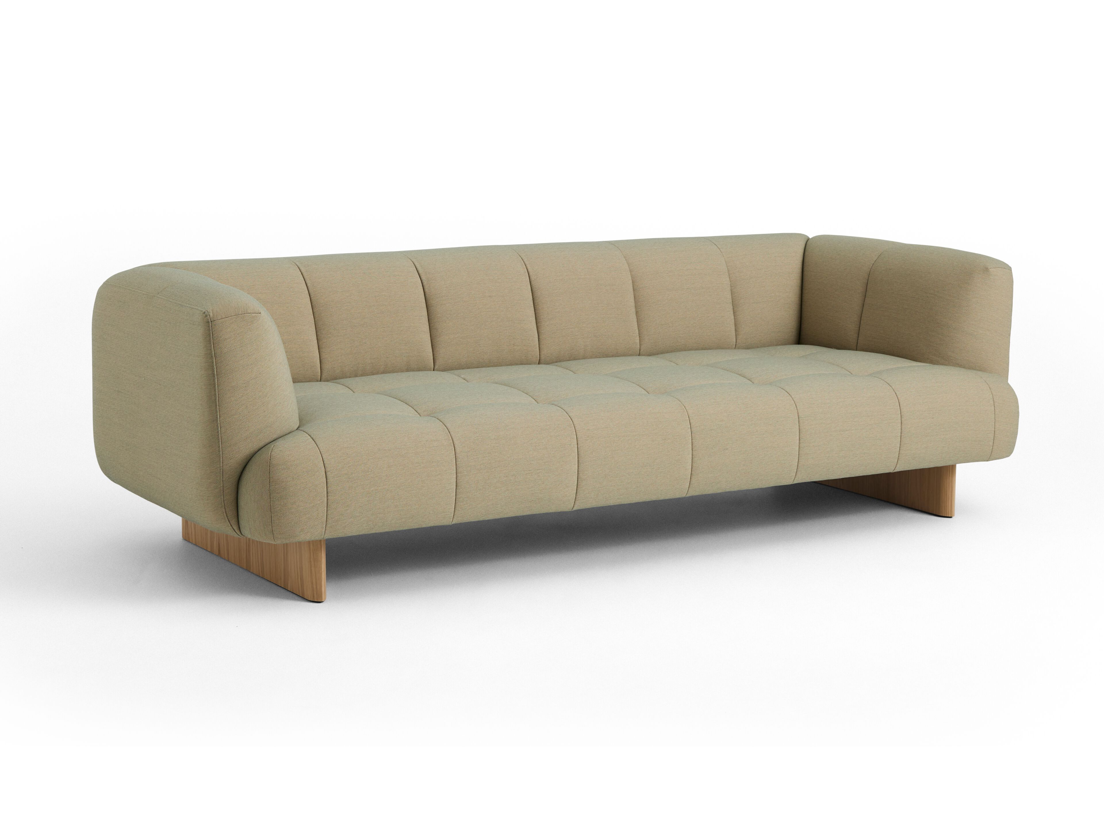 QUILTON LIFT 3 SEATER 3 seater fabric sofa By Hay