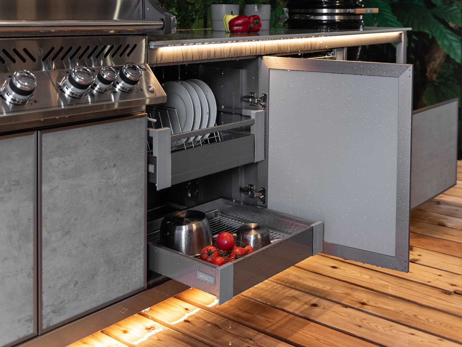 VEOSYS by Hettich - Cerniera per mobili in acciaio inox