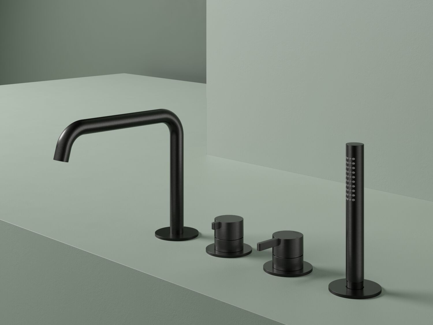 ACE AC073 by Hotbath - Rubinetto bordo vasca in ottone