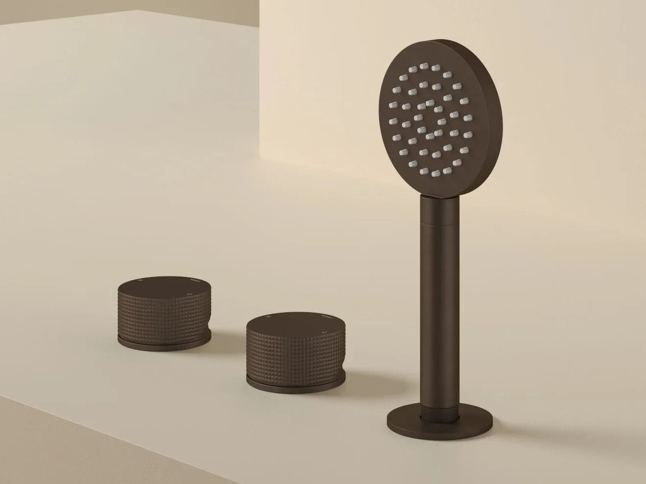 GUY GY075D by Hotbath - Set vasca a 3 fori in ottone