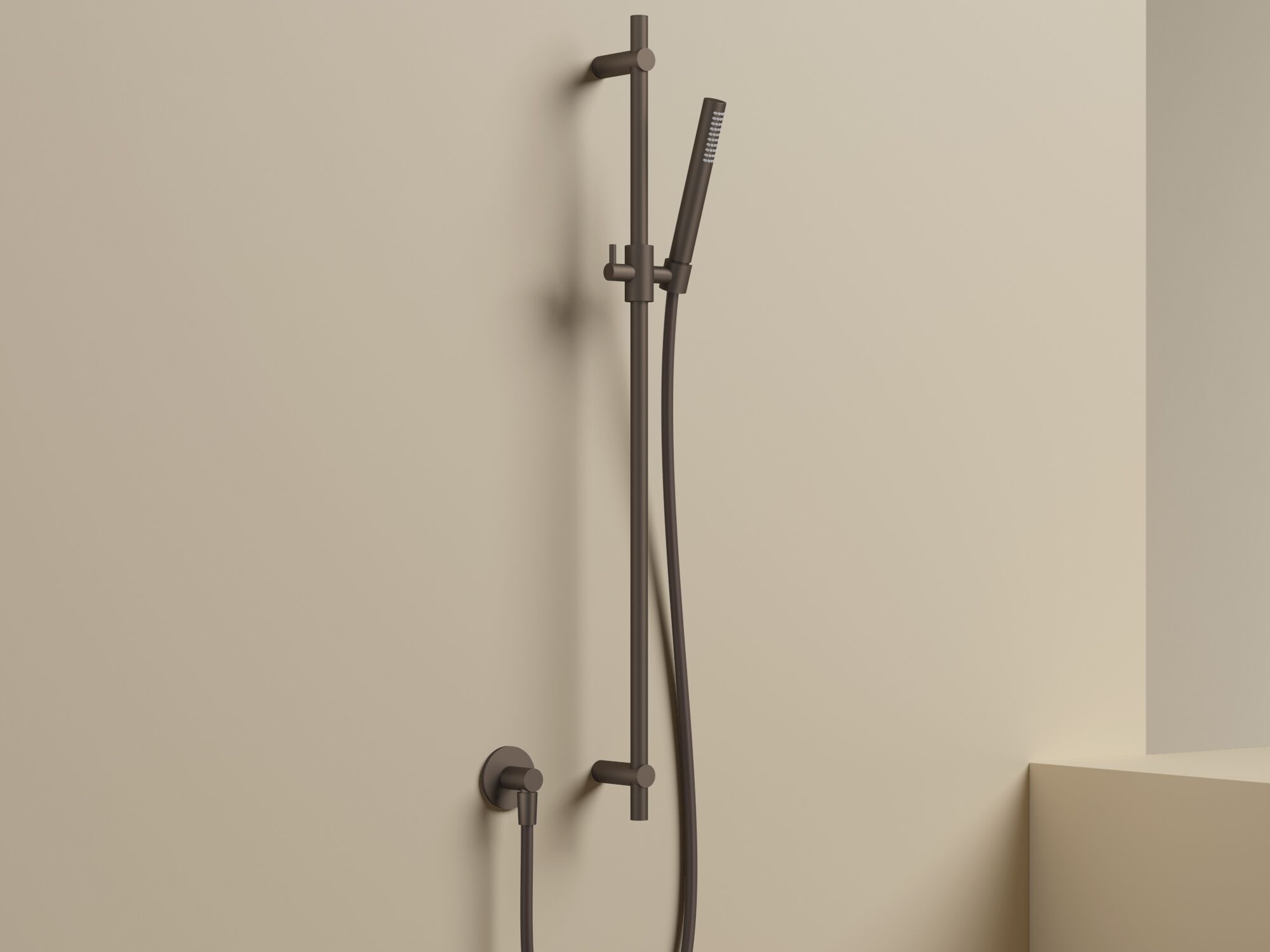 GUY M317 by Hotbath - Asta saliscendi in ottone