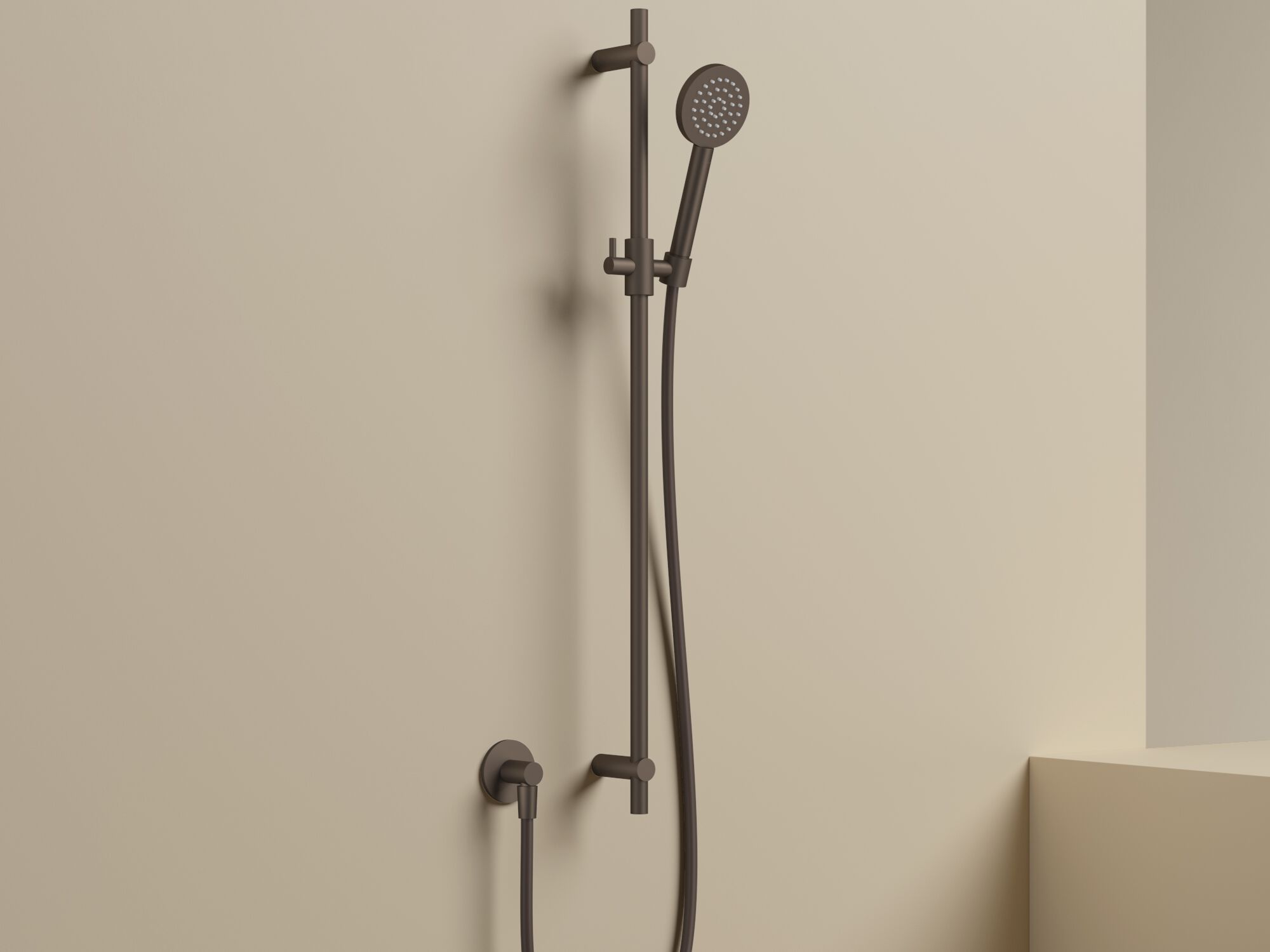 GUY M318 by Hotbath - Asta saliscendi in ottone