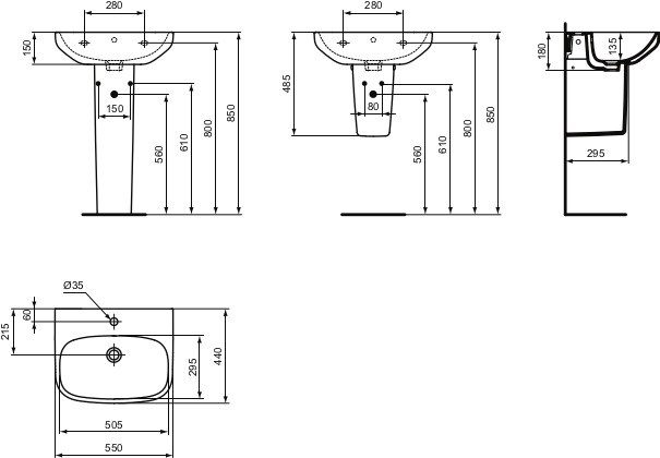 Dimensioni I.LIFE A - T4512