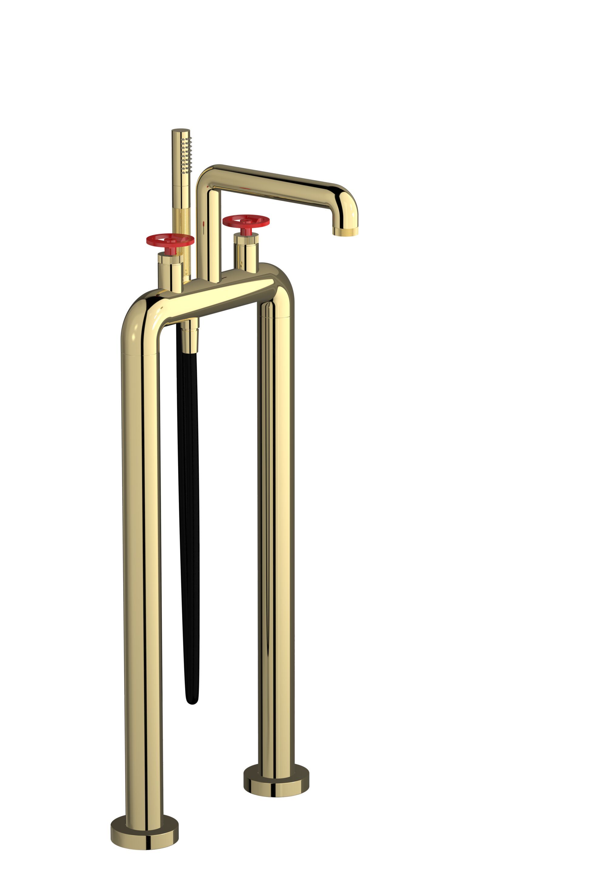 BOLD ROUND B1700 by IB - Rubinetto per vasca da terra esterno con doccetta - 8