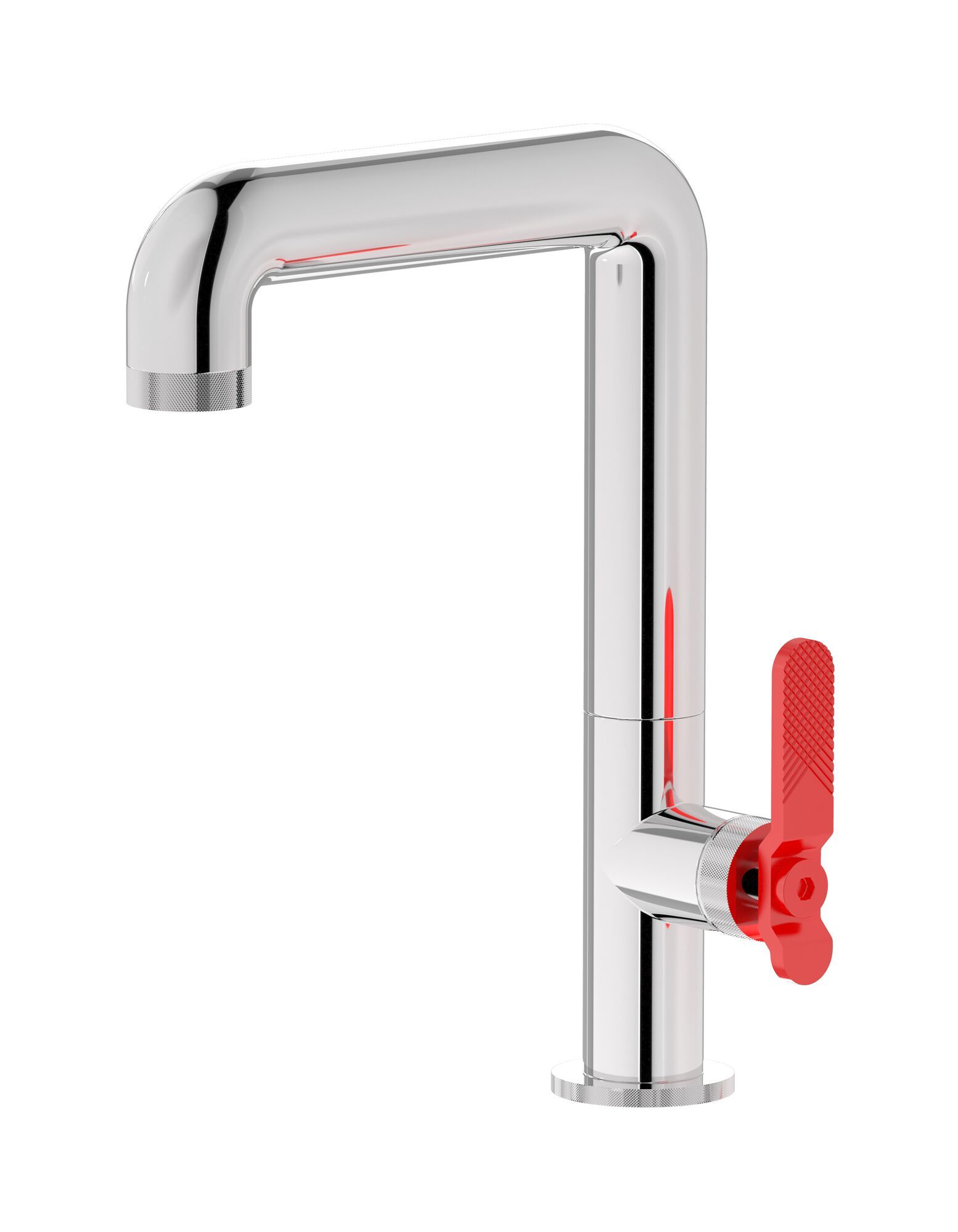 BOLD LEVER B2202 by IB - Miscelatore per lavabo da piano monocomando con scarico automatico - 4