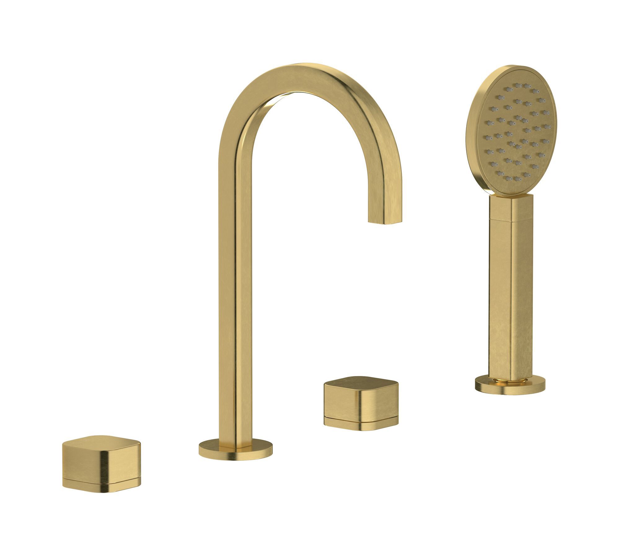 ELIO EO396 by IB - Rubinetto bordo vasca idroprogressivo con doccetta - 8