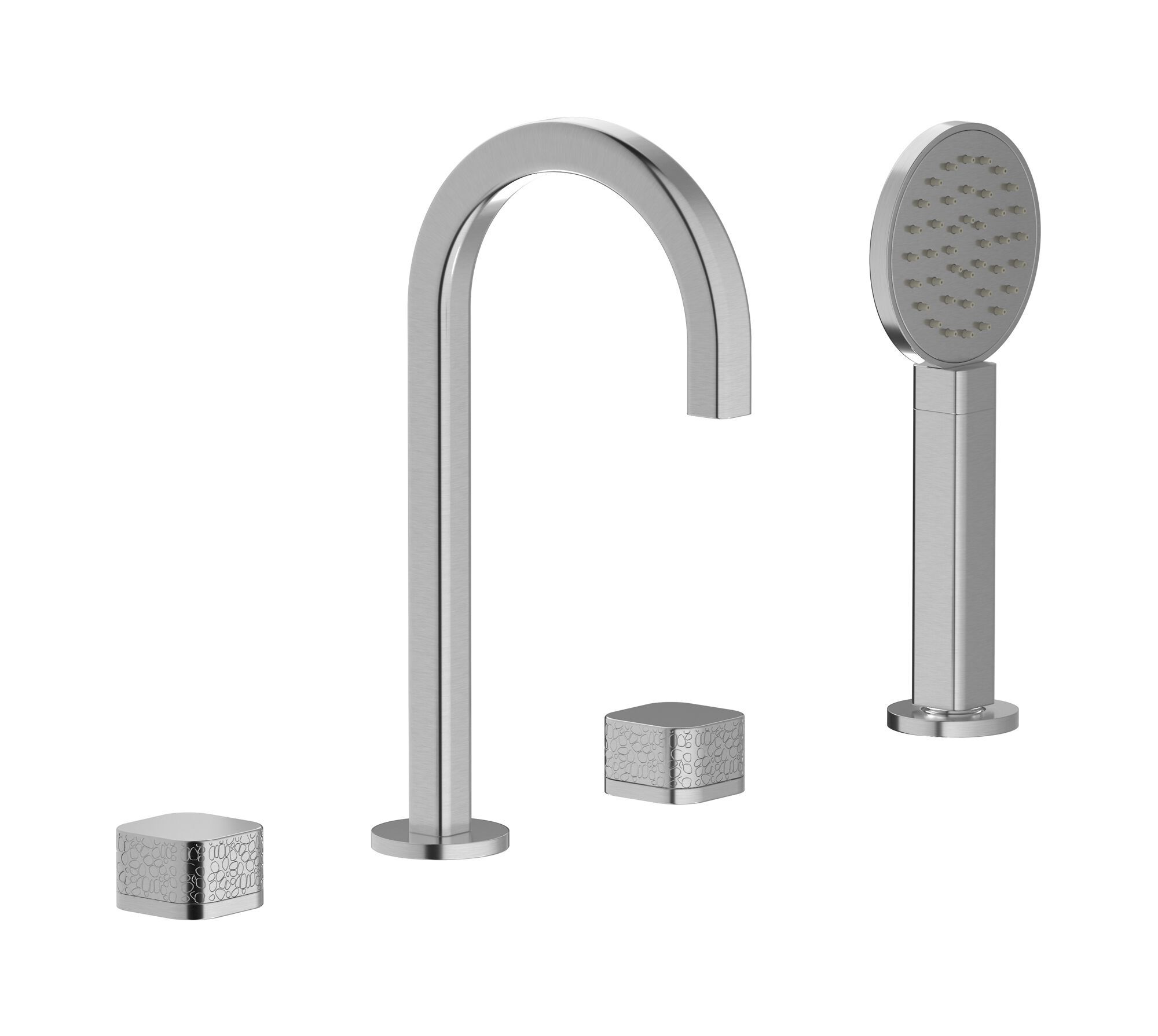 ELIO EO396 by IB - Rubinetto bordo vasca idroprogressivo con doccetta - 24