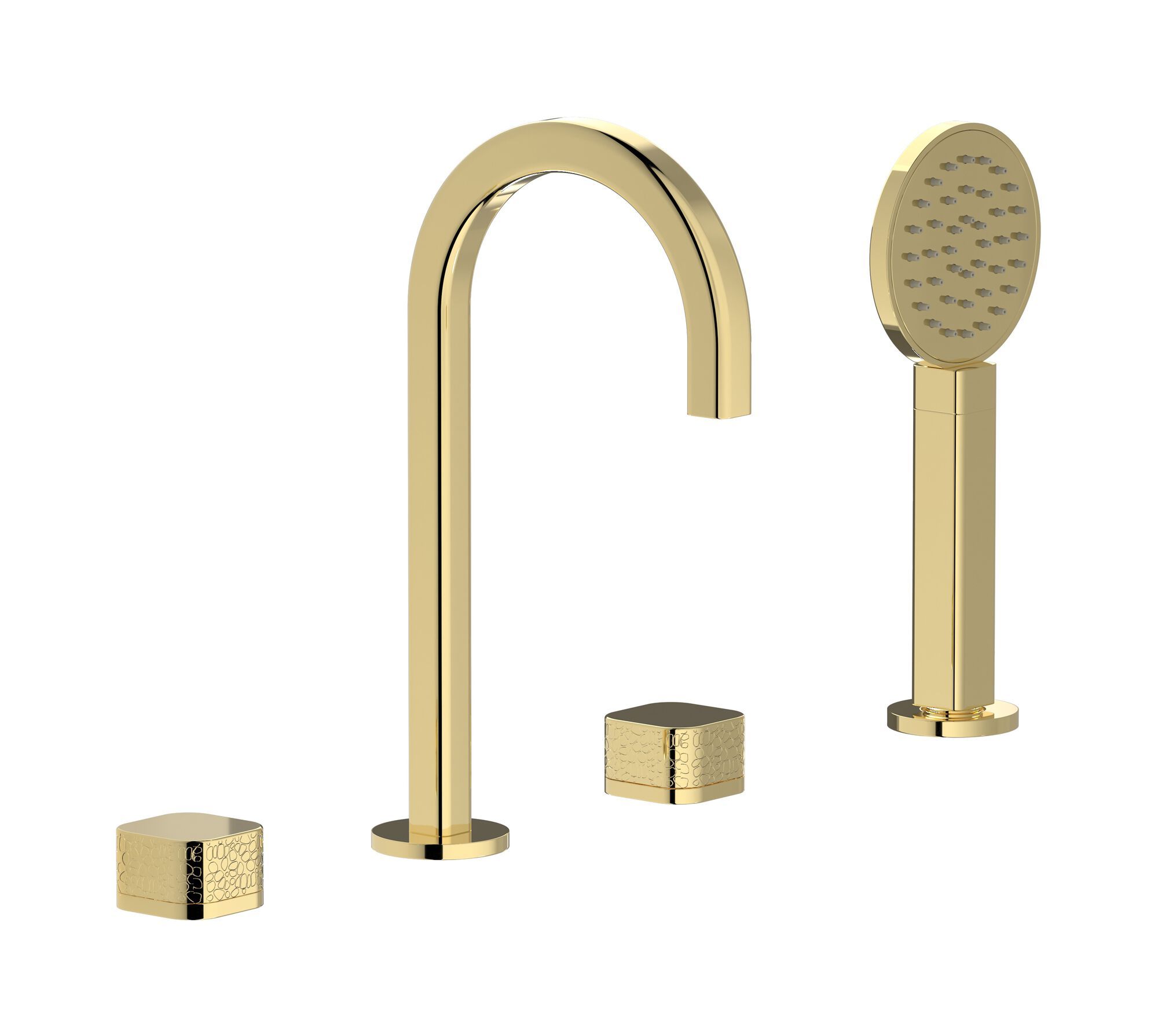 ELIO EO396 by IB - Rubinetto bordo vasca idroprogressivo con doccetta - 17