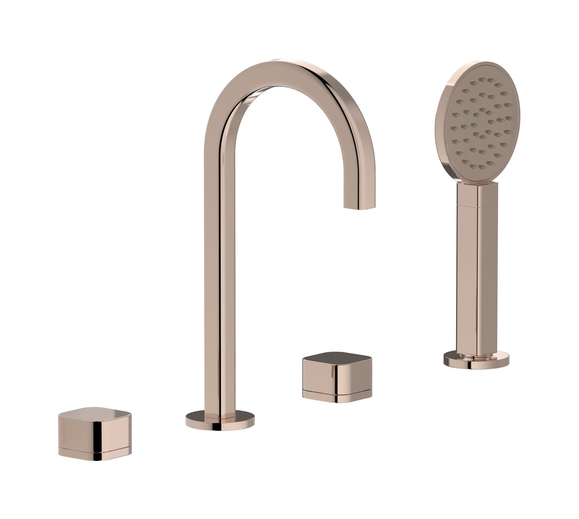 ELIO EO396 by IB - Rubinetto bordo vasca idroprogressivo con doccetta - 11