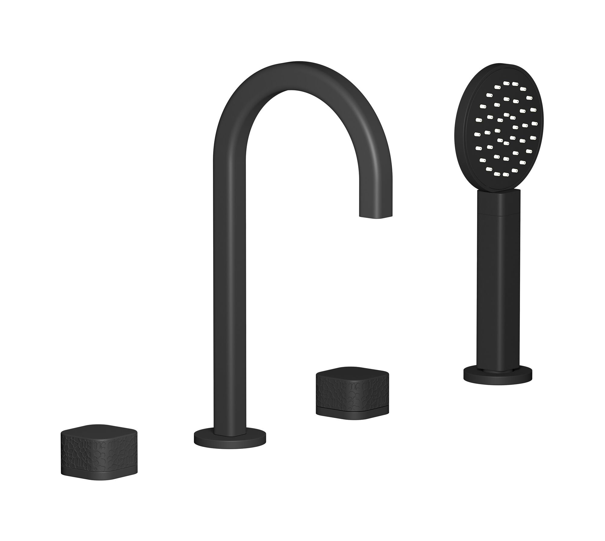 ELIO EO396 by IB - Rubinetto bordo vasca idroprogressivo con doccetta - 19