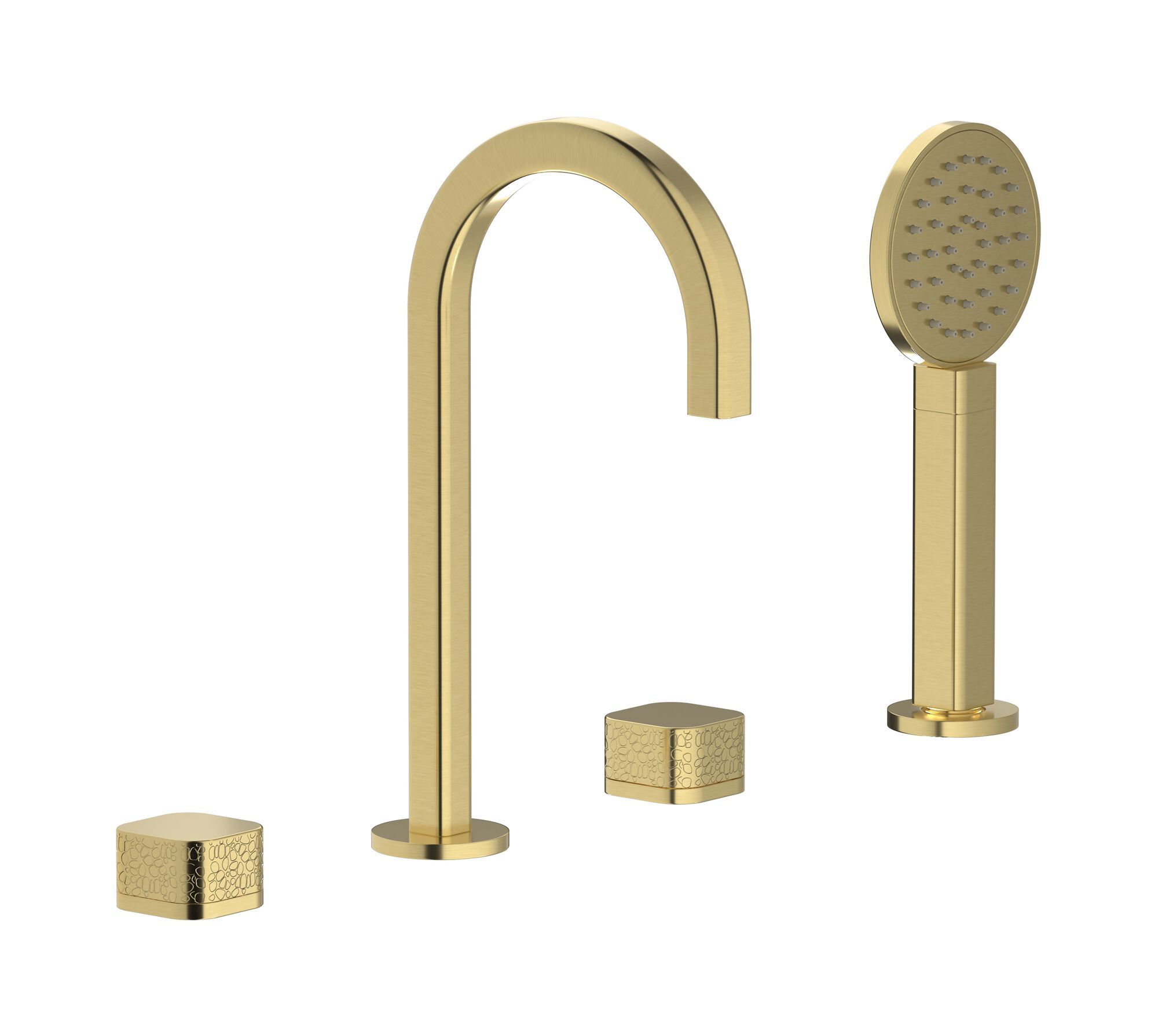 ELIO EO396 by IB - Rubinetto bordo vasca idroprogressivo con doccetta - 18