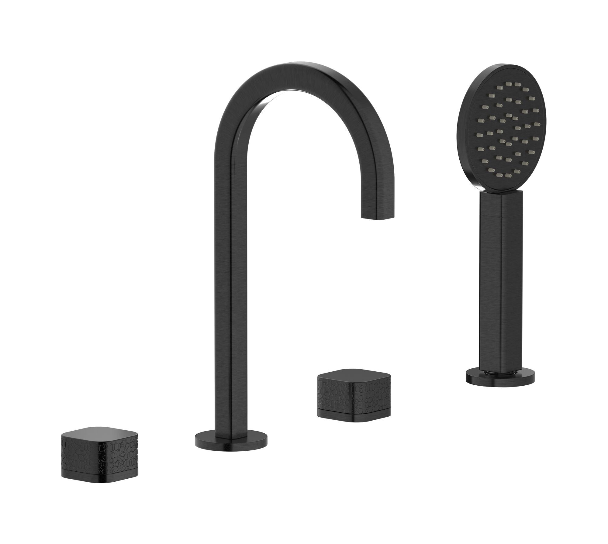 ELIO EO396 by IB - Rubinetto bordo vasca idroprogressivo con doccetta - 16