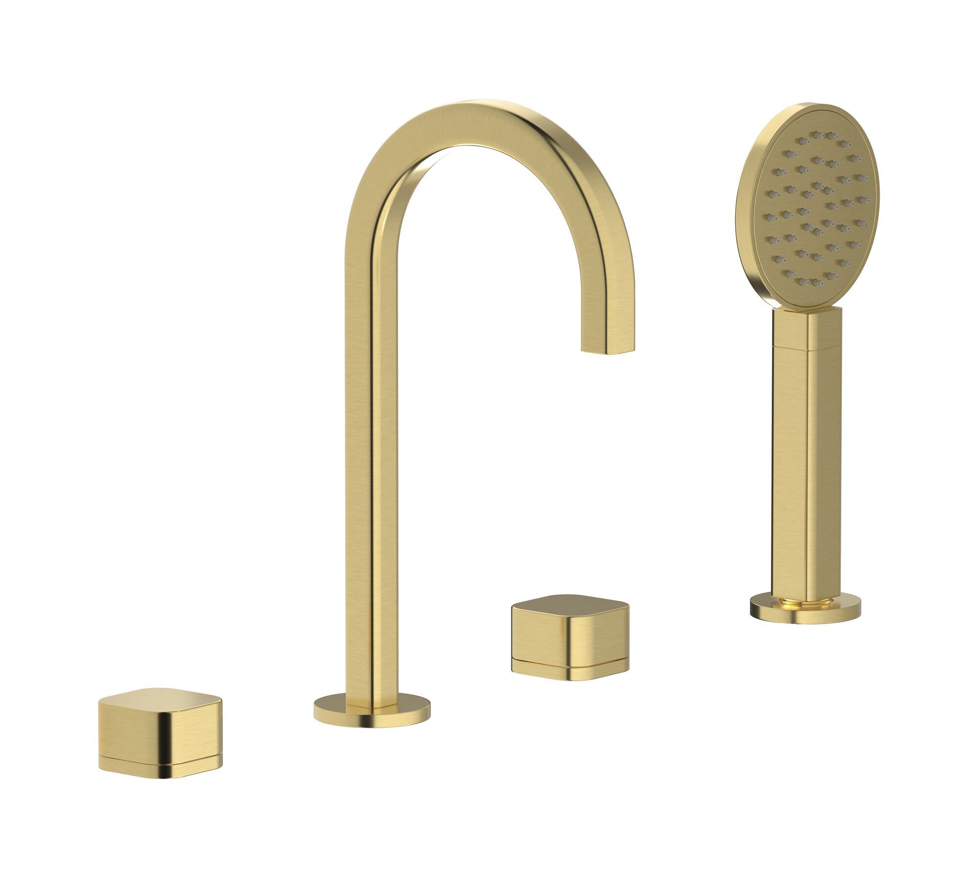 ELIO EO396 by IB - Rubinetto bordo vasca idroprogressivo con doccetta - 6