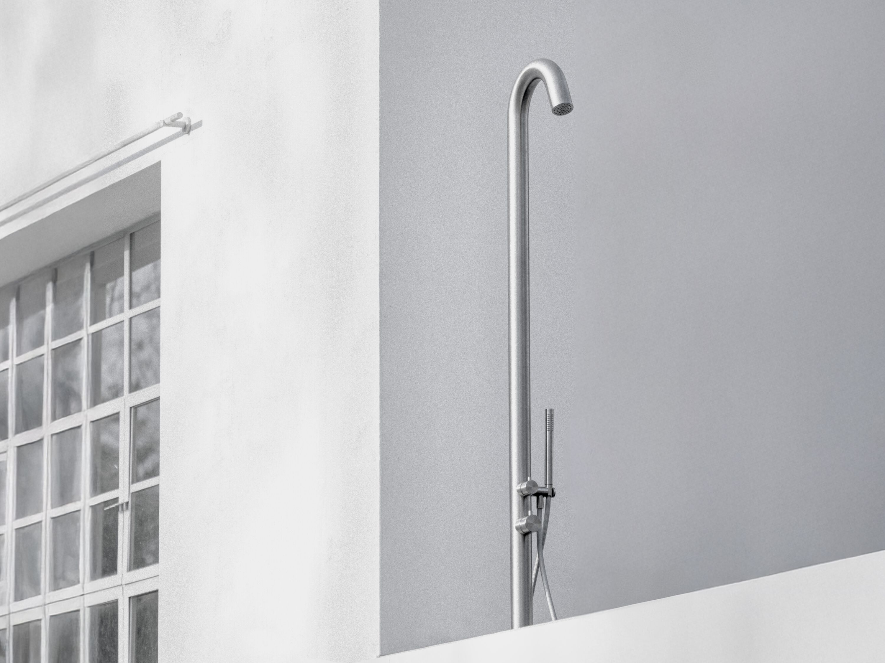 PROGRAM 316 MA901 by IB - Doccia esterna in acciaio con doccetta - 2