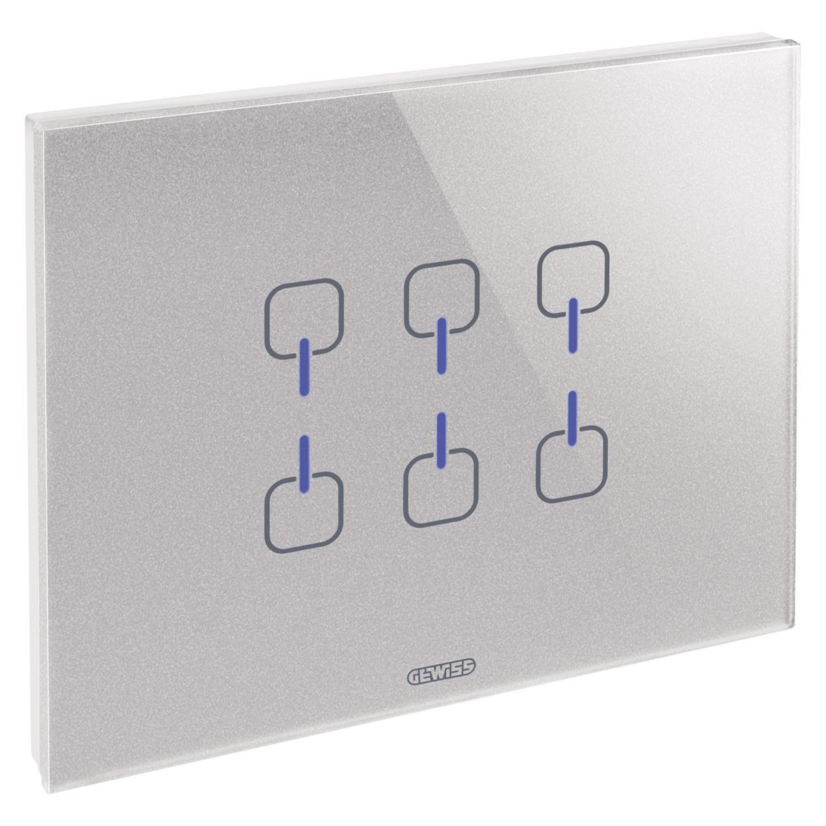 ICE by GEWISS - Placca di finitura in vetro - 2