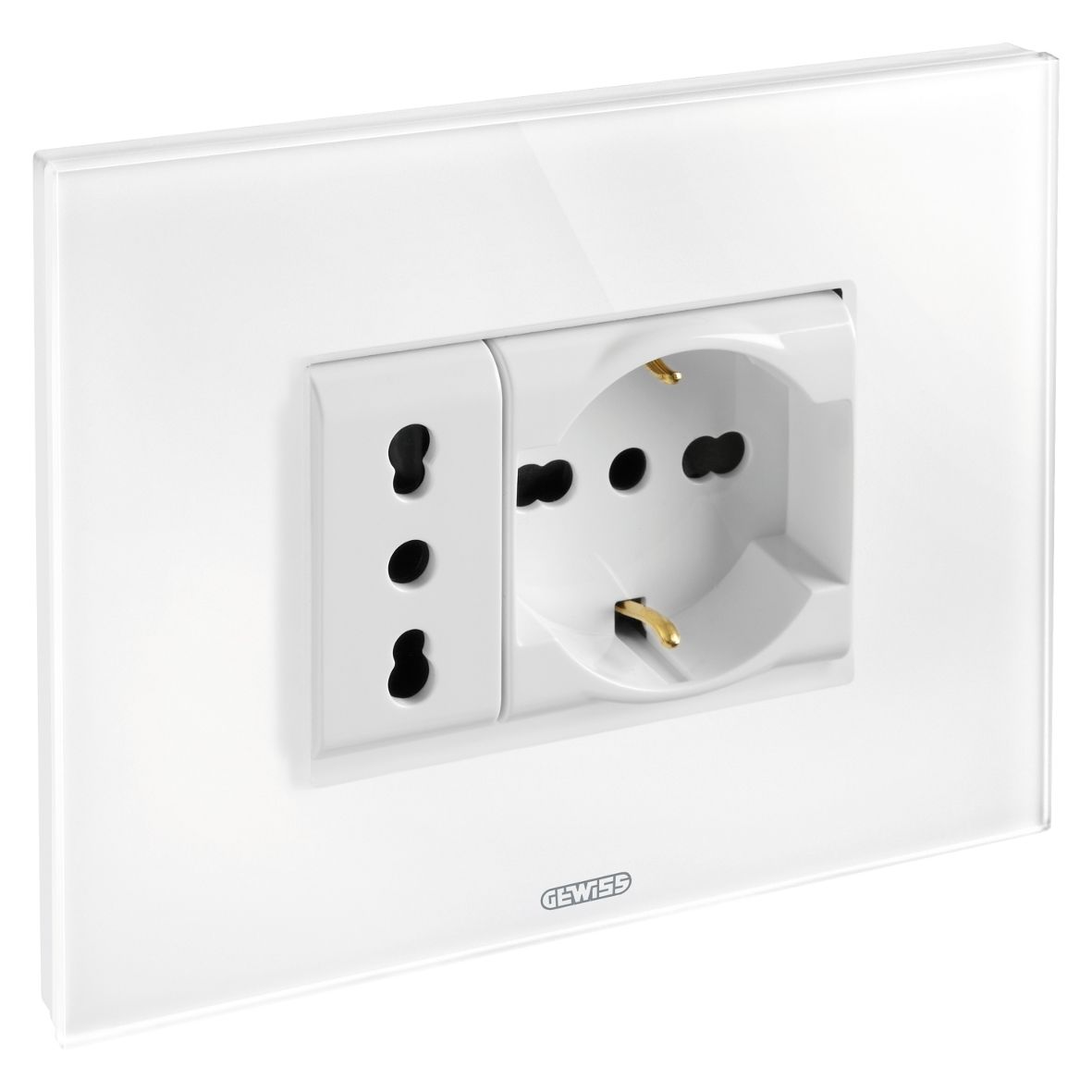 ICE by GEWISS - Placca di finitura in vetro - 5