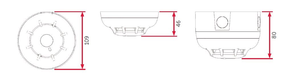 IRIS Optical smoke detector By INIM
