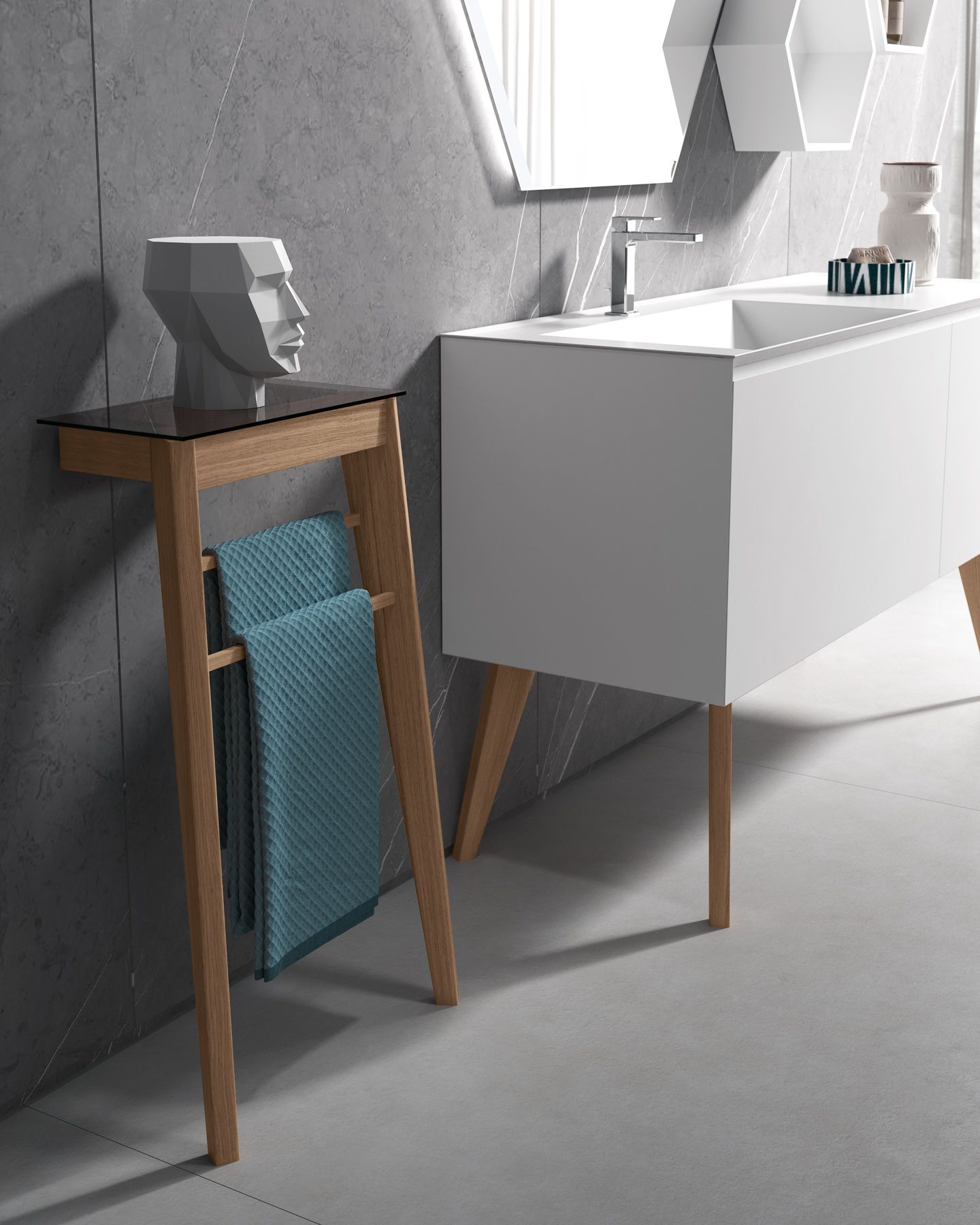 IKON 07 by BMT - Mobile lavabo da terra - 2