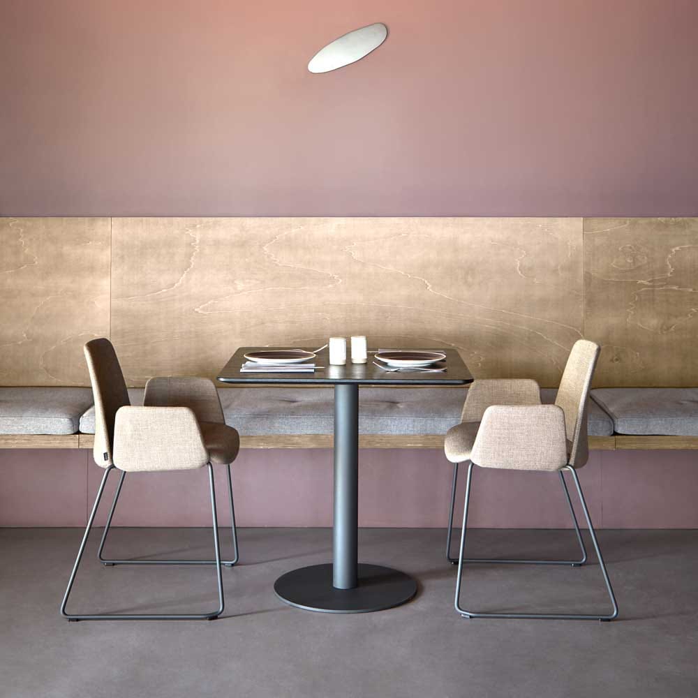 FLAT by INCLASS - Base per tavoli in acciaio - 11