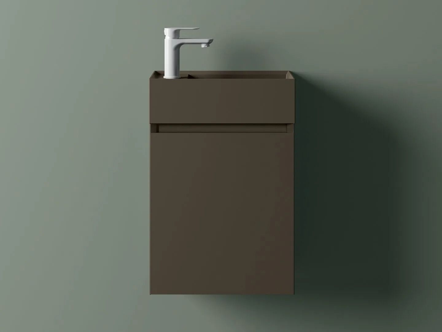 LILLIPUT 45 by INDA® - Mobile lavabo con gola e lavabo integrato - 13