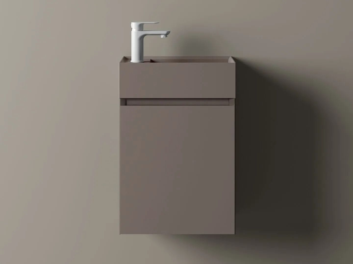 LILLIPUT 45 by INDA® - Mobile lavabo con gola e lavabo integrato - 15