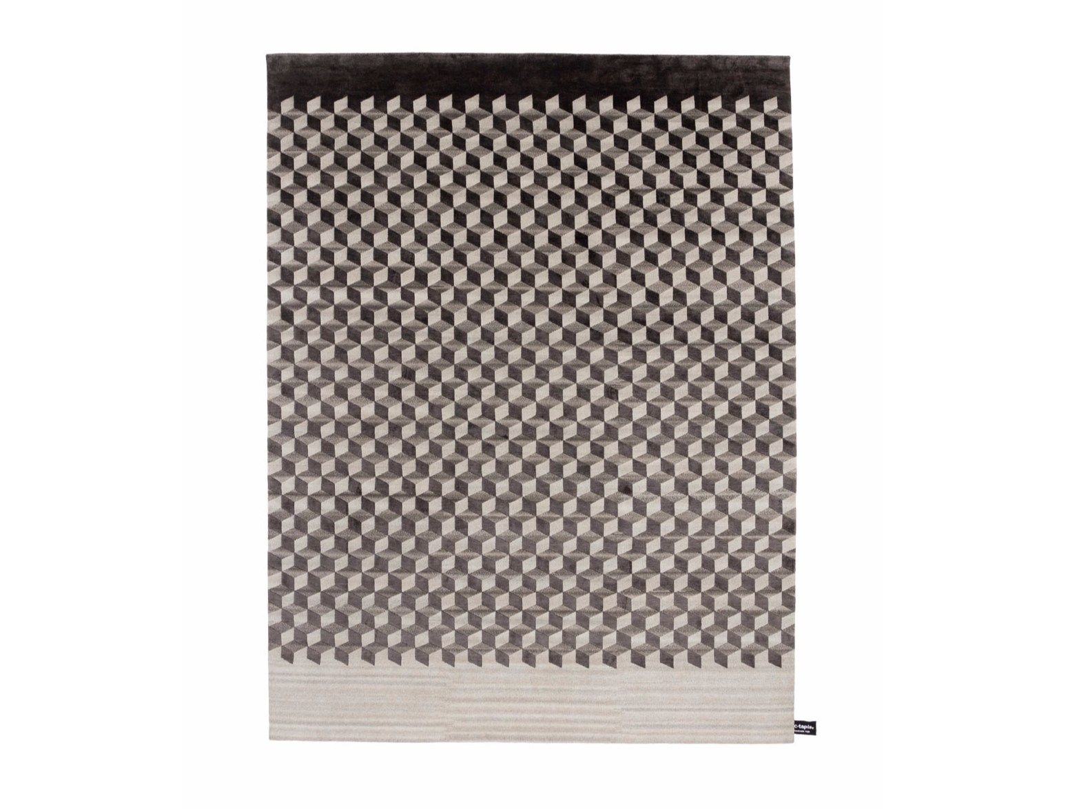 INFINI STUCCO SOIE by cc-tapis - Tappeto fatto a mano su misura - 9