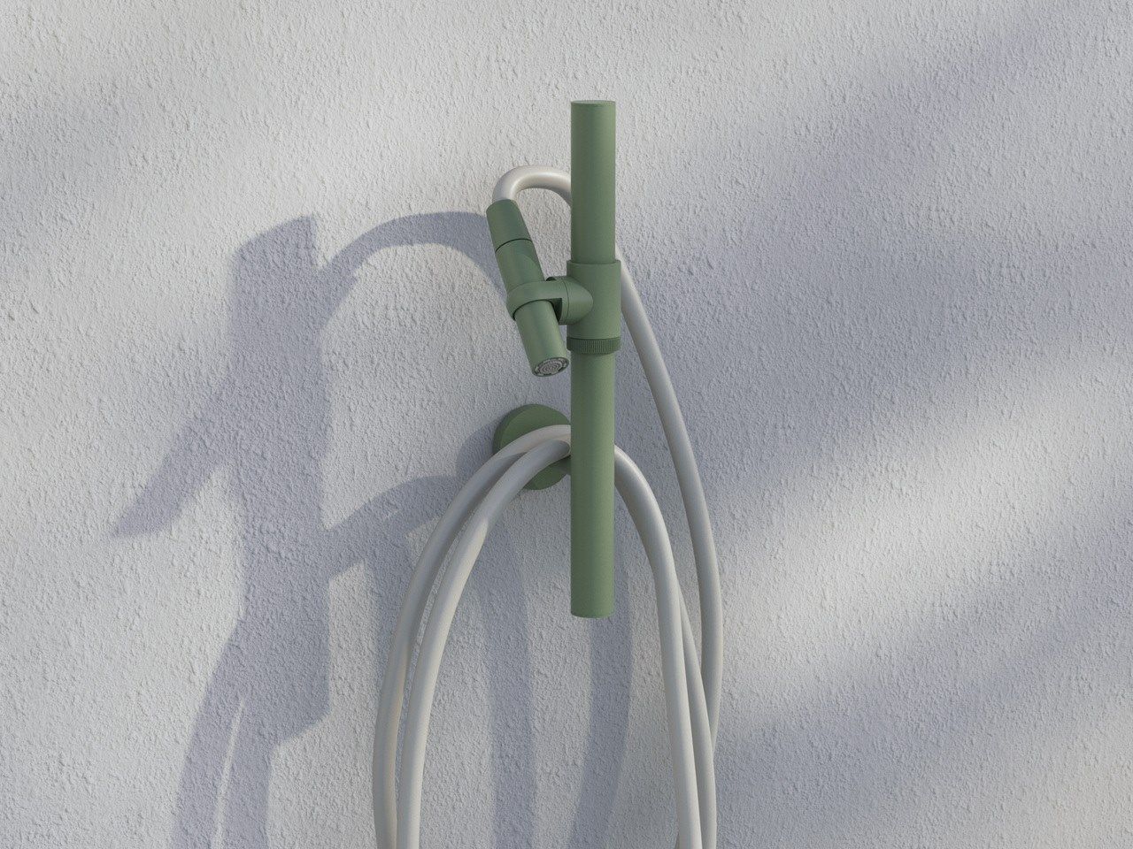 INGIRO F5977 Outdoor shower Outdoor shower set with wall holder By