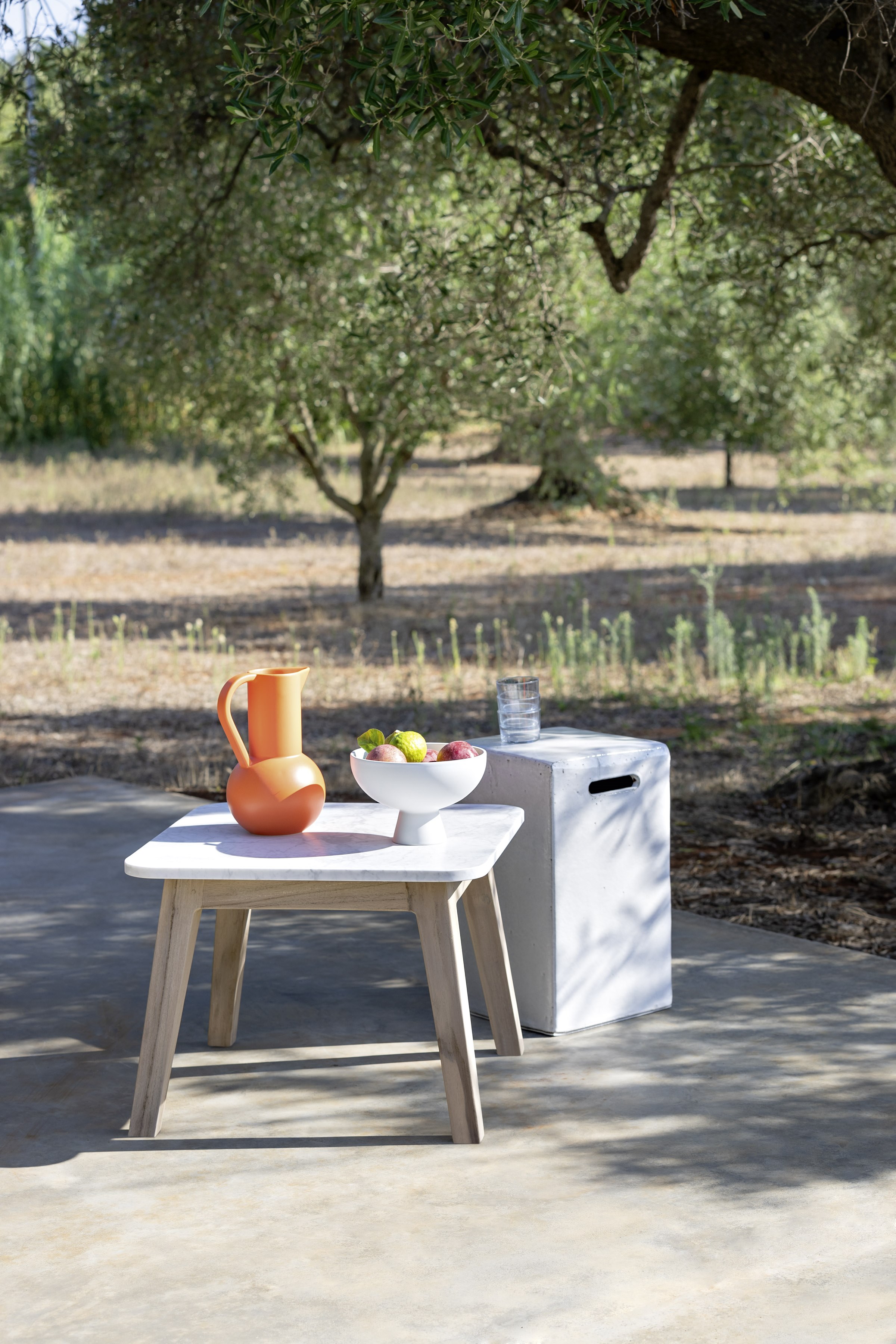 INOUT 41/42/43 Cement stool / coffee table By Gervasoni