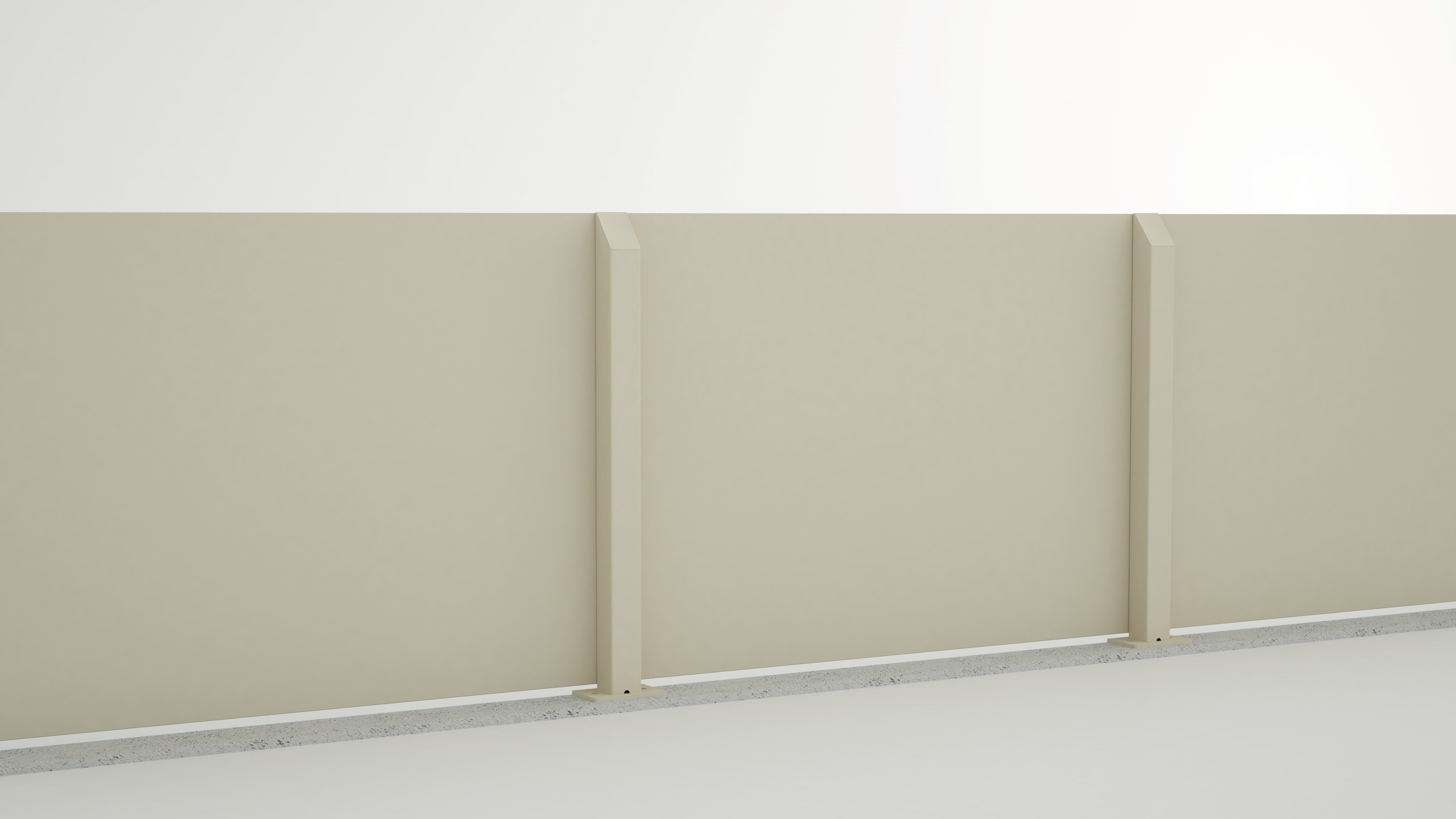 INVISIBLE WALL & GATE by DE NARDI - Portone da garage / recinzione in lamiera zincata - 4