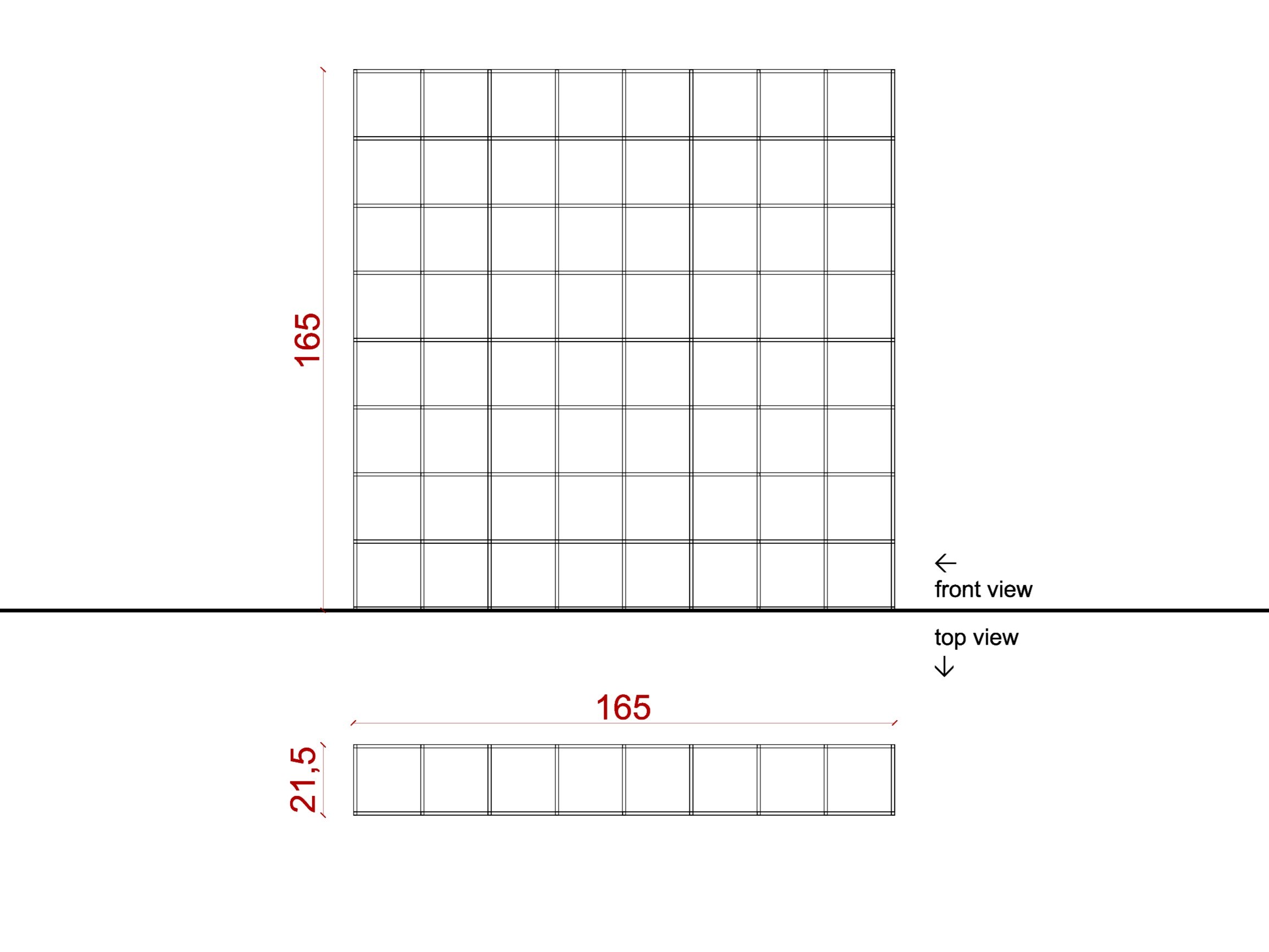 Dimensioni IPOT 8X8