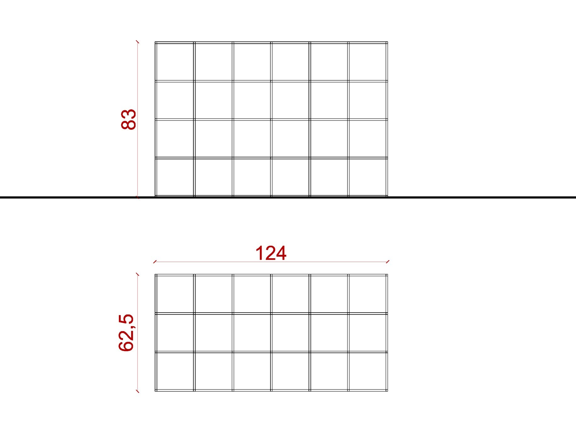 Dimensioni IPOT 8X8