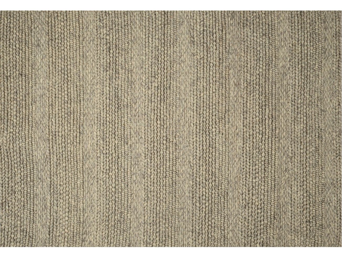 Solidcolor rectangular wool rug IRISH By Toulemonde Bochart